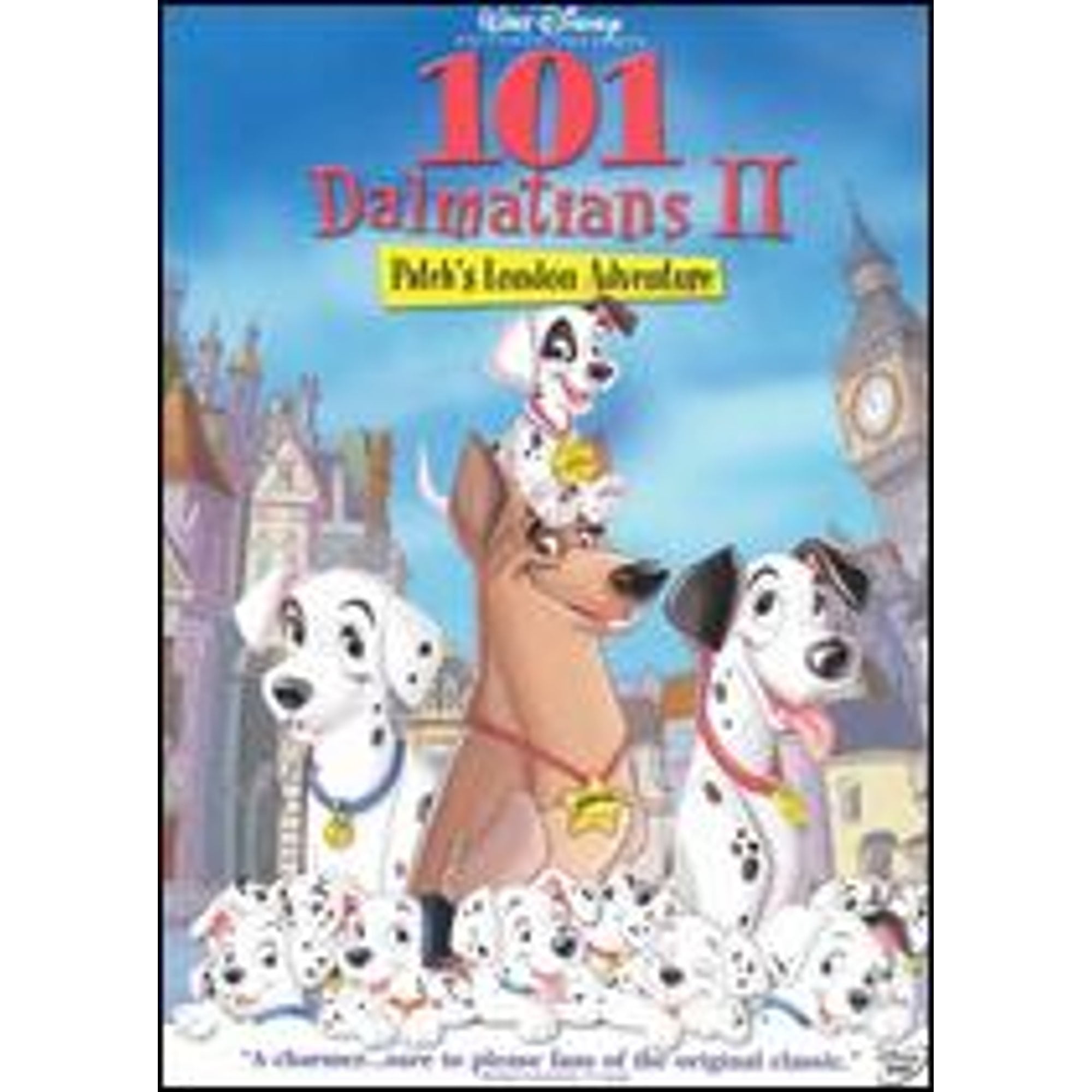 Disney 101 Dalmatians II: Patch's London Adventure Animated Movie (DVD) 3r894