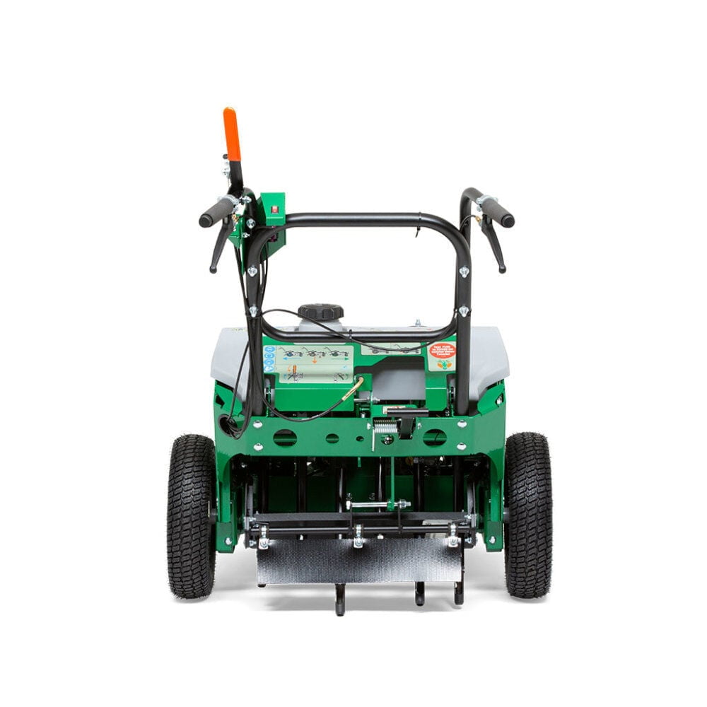 Billy Goat Plugr 25 in Hydro Drive Aerator, Self-Propelled Reciprocating Lawn Aerator with 203cc Vanguard Engine (25 in) 0b1qh