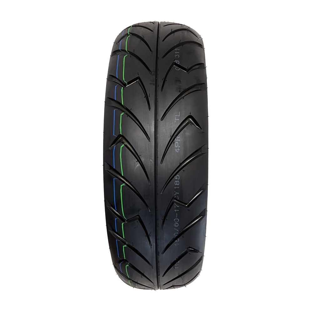 Cordial Motorcycle Rear Tire 150/60-17 Street Tread Pattern for Cruiser Touring (Black, 150/60-17) fh4nf