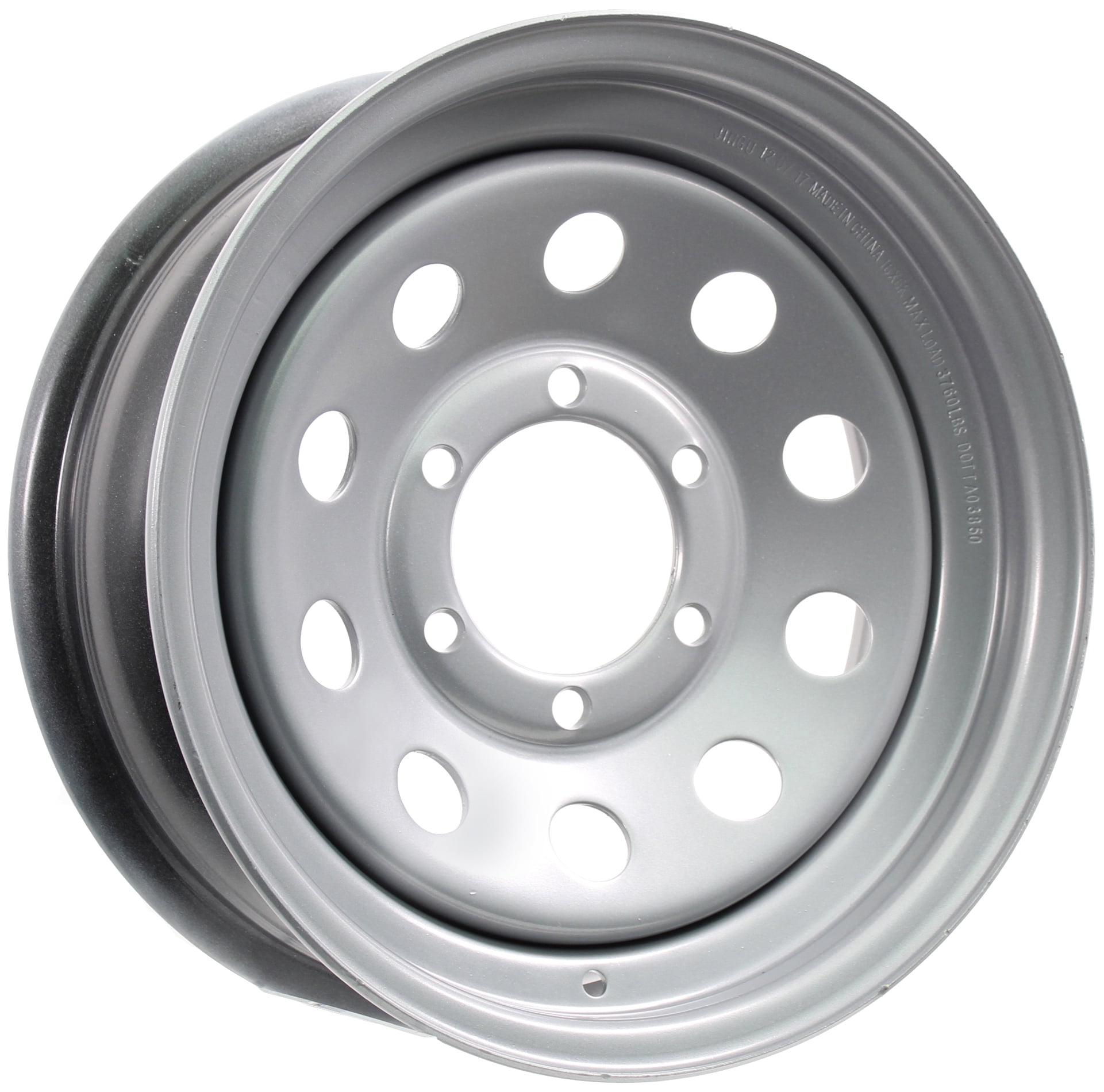 eCustomRim Trailer Wheel Rim (Silver, 16x6 in, 2-Pack) rxvkz
