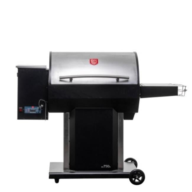 Recinto Wood Pellet Grill with Stainless Steel Finish (730 sq in) hmqp2