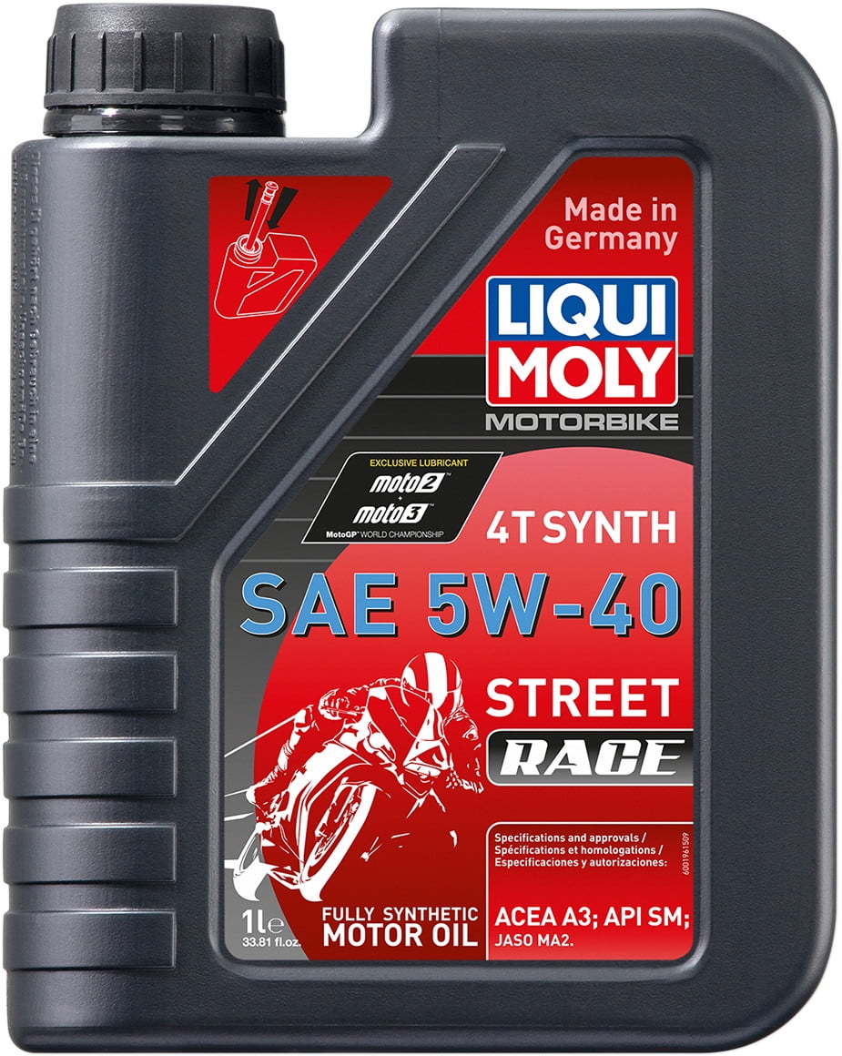 Liqui Moly Street Synthetic 5W40 Motor Oil (33.8 fl oz) uso7u