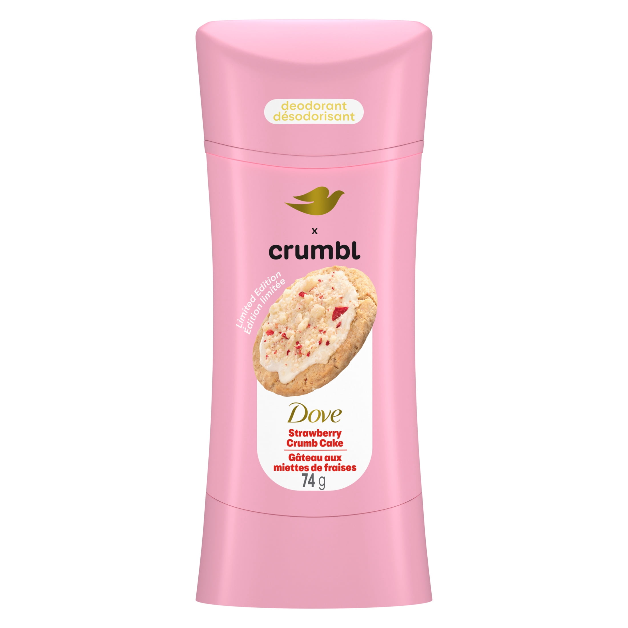 Dove Deodorant Spray Crumbl Strawberry Shortcake Scent (2.6 oz) 8rd43