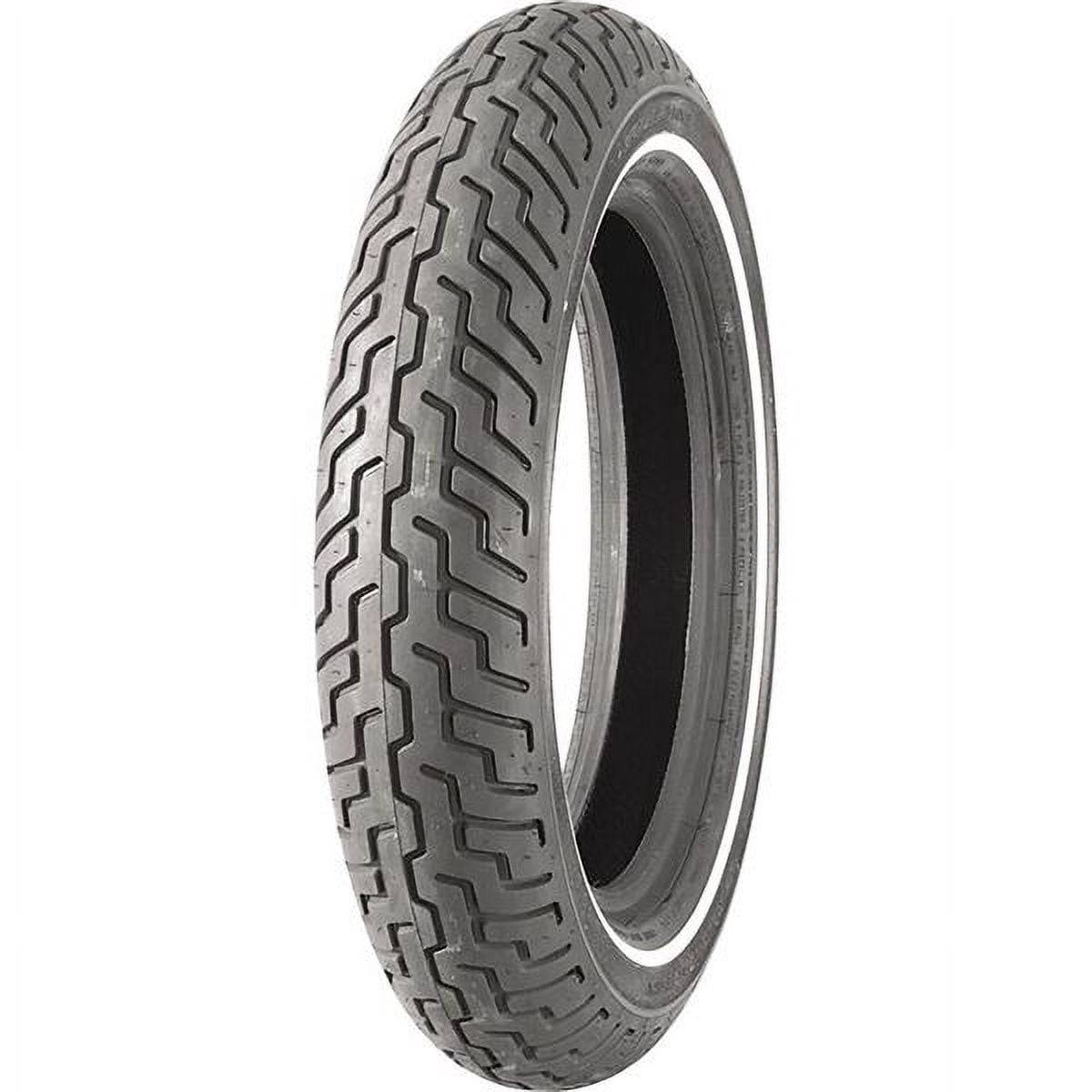 Dunlop D402 Motorcycle Front Tire (Narrow Whitewall, MT90B16) m9p0t