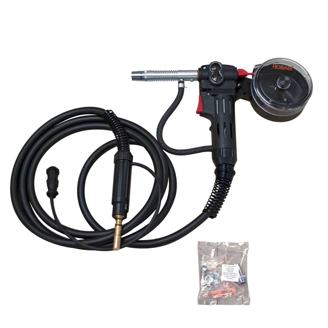 Hobart SpoolRunner 100 Direct Plug-in Spool Gun for Aluminum Welding (10 ft) 5vayb