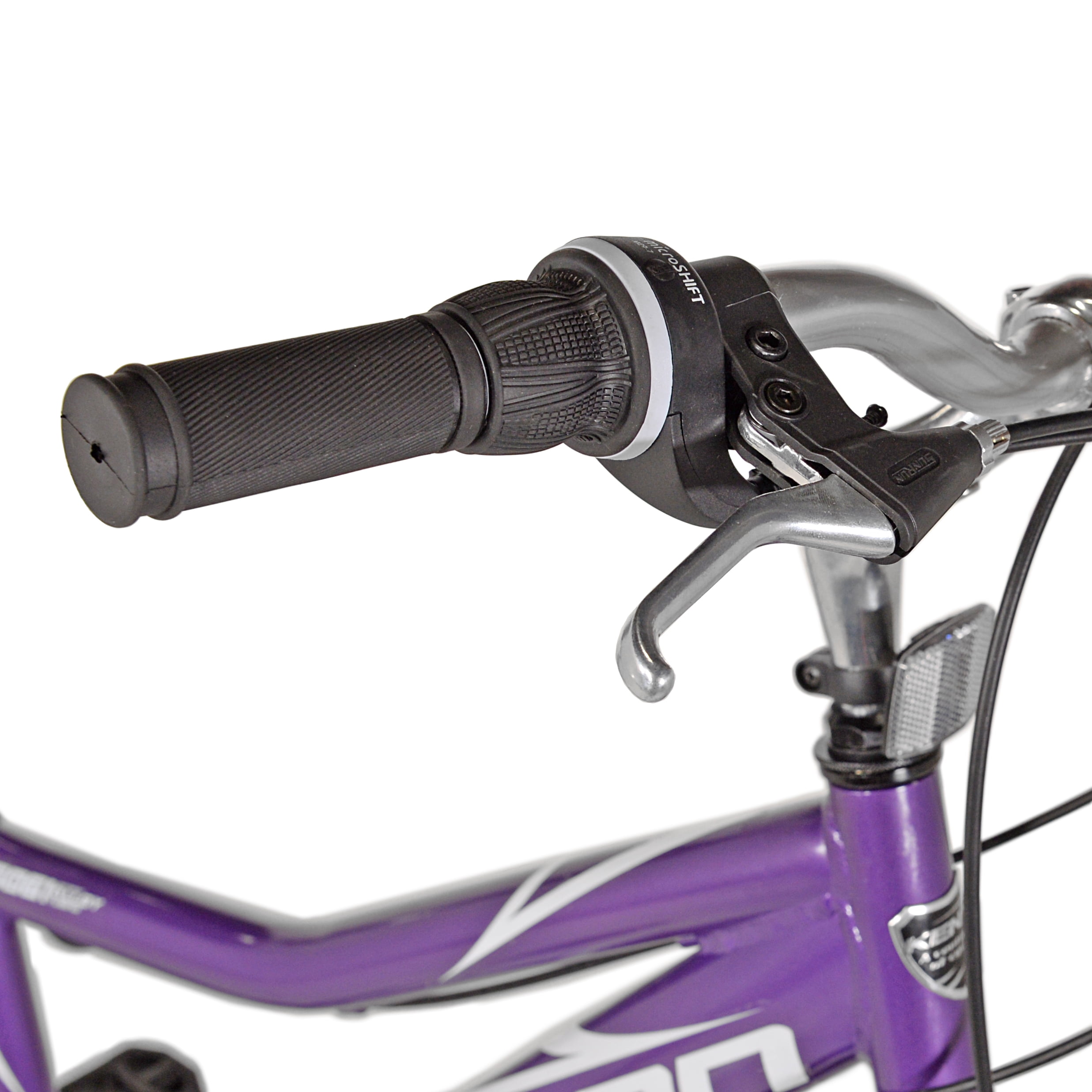 Kent Bicycles Avalon Comfort Hybrid Bike, Full Suspension, Adjustable Seat, (Purple, 26 in) oizzo