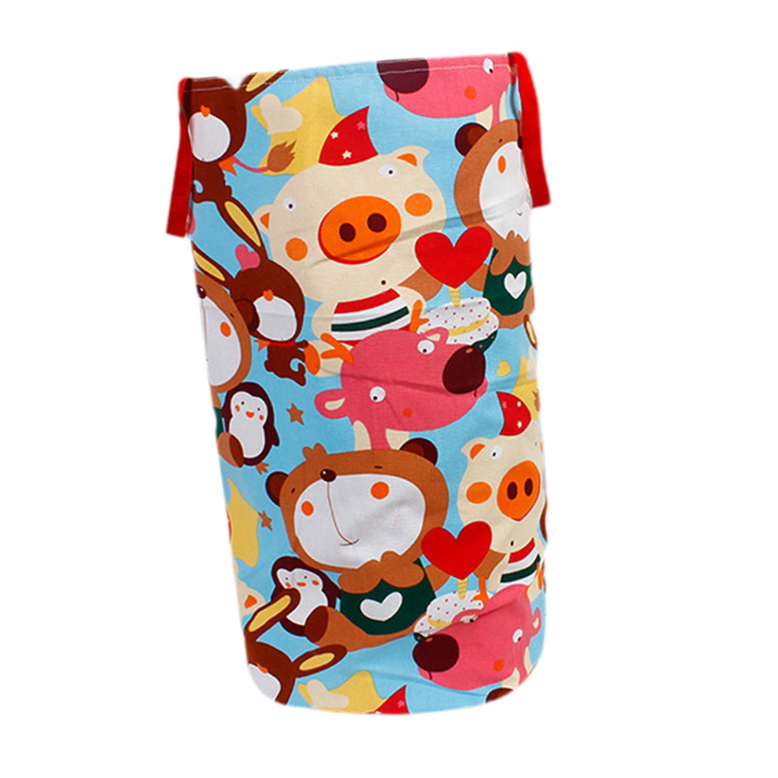 GUOOL Potato Sack Race Bag Durable Canvas Jumping Sack for Kids and Adults Outdoor Party Games (Pig, 19.69 in x 19.69 in x 27.56 in) 049qo