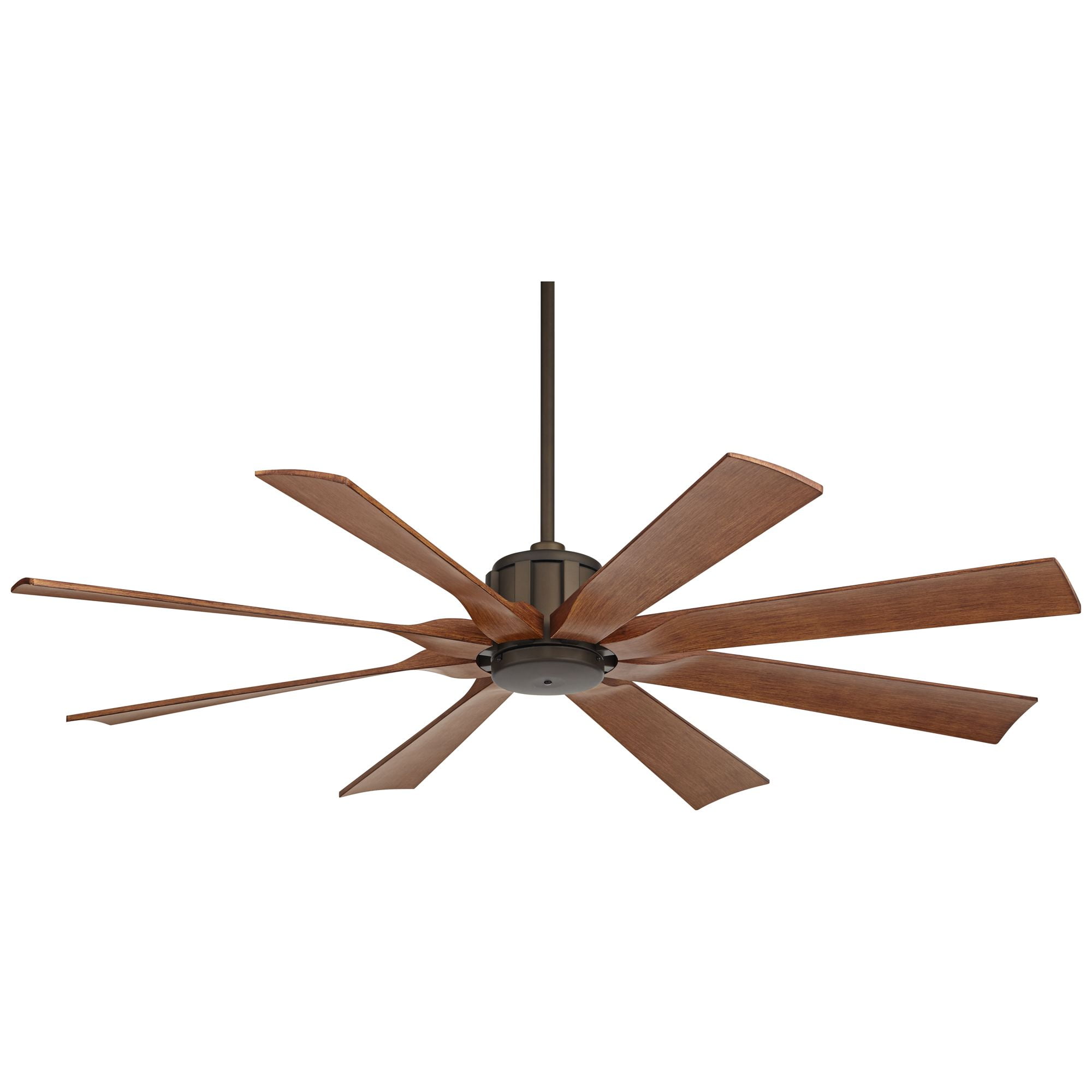 Possini Euro Design Defender Industrial Ceiling Fan with Remote Control (Oil Rubbed Bronze, 60 in) 04b4k