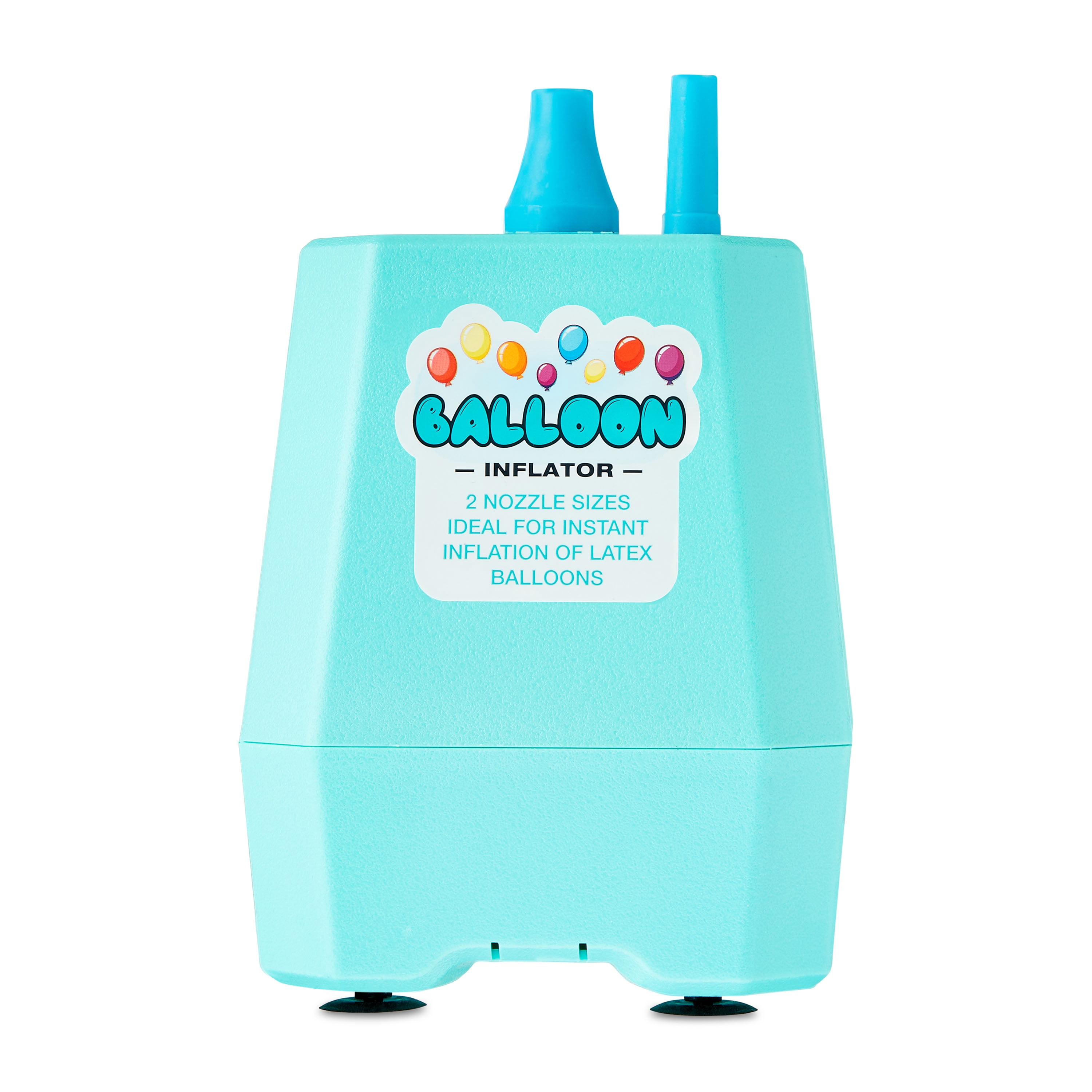 Way To Celebrate Electric Balloon Inflator with Extendable Tip and Knotter (Blue, 7 in) 3mirq