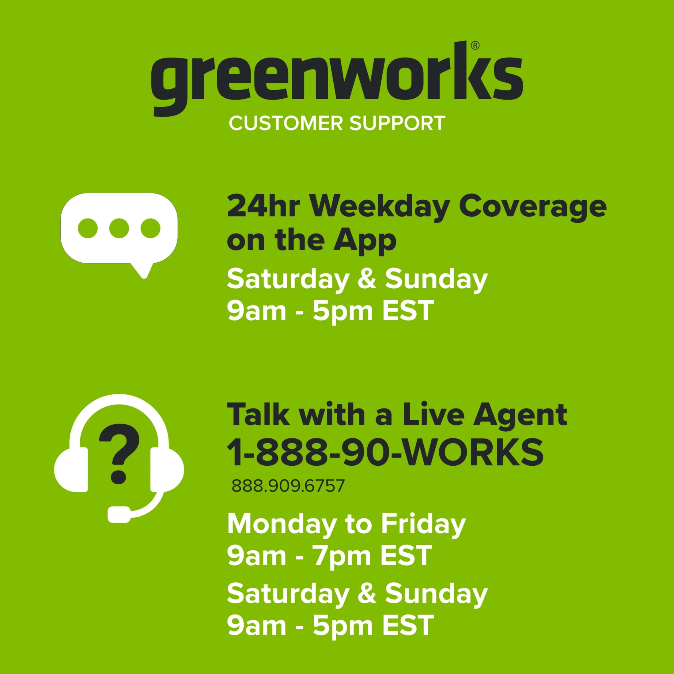 Greenworks PowerAll 24V Lithium-Ion Battery (2-Pack, 4.0Ah, with Charging Cable) 9u5ms