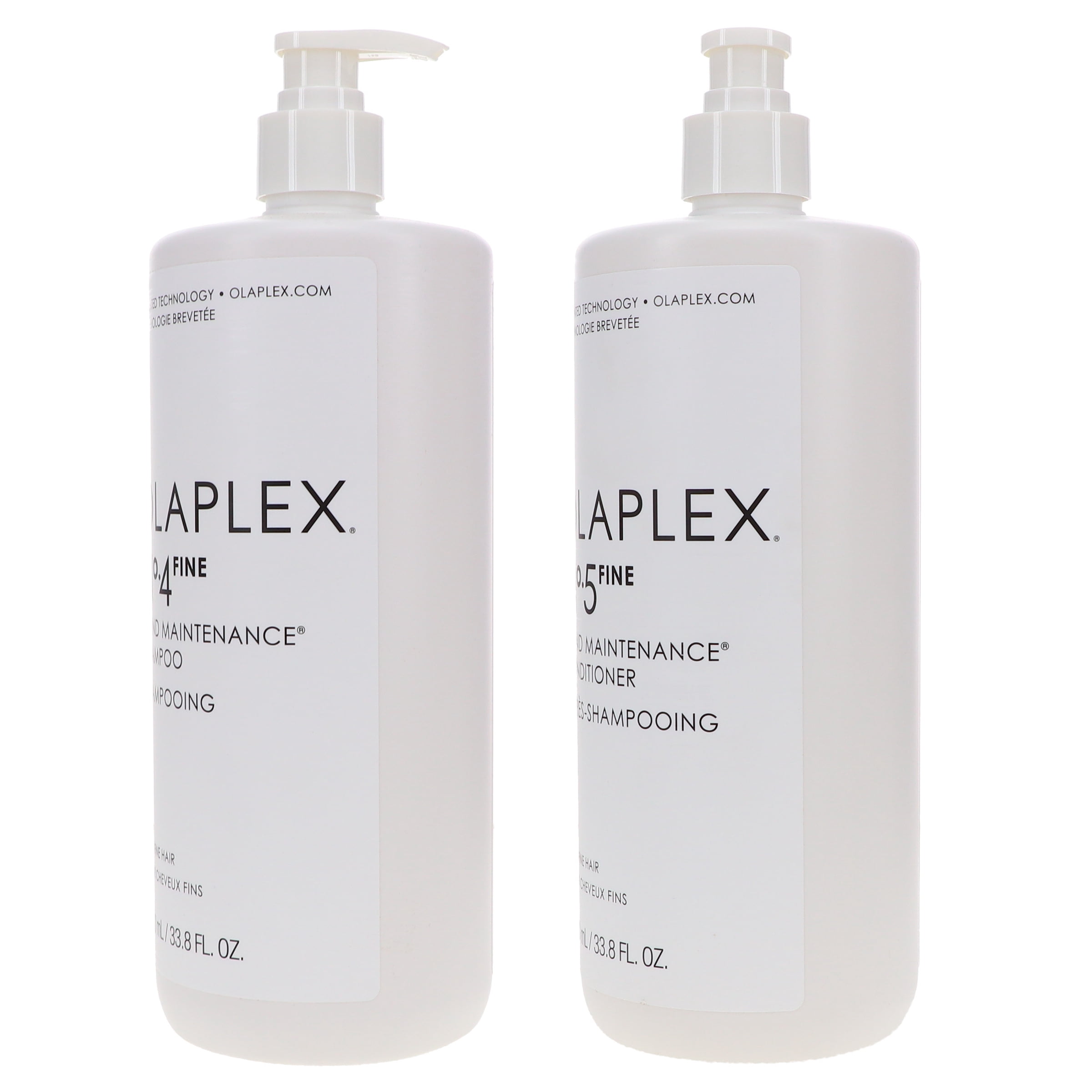 Olaplex No.4 Bond Maintenance Shampoo and No.5 Bond Maintenance Conditioner Professional Repair Set (33.8 fl oz) 8tplg