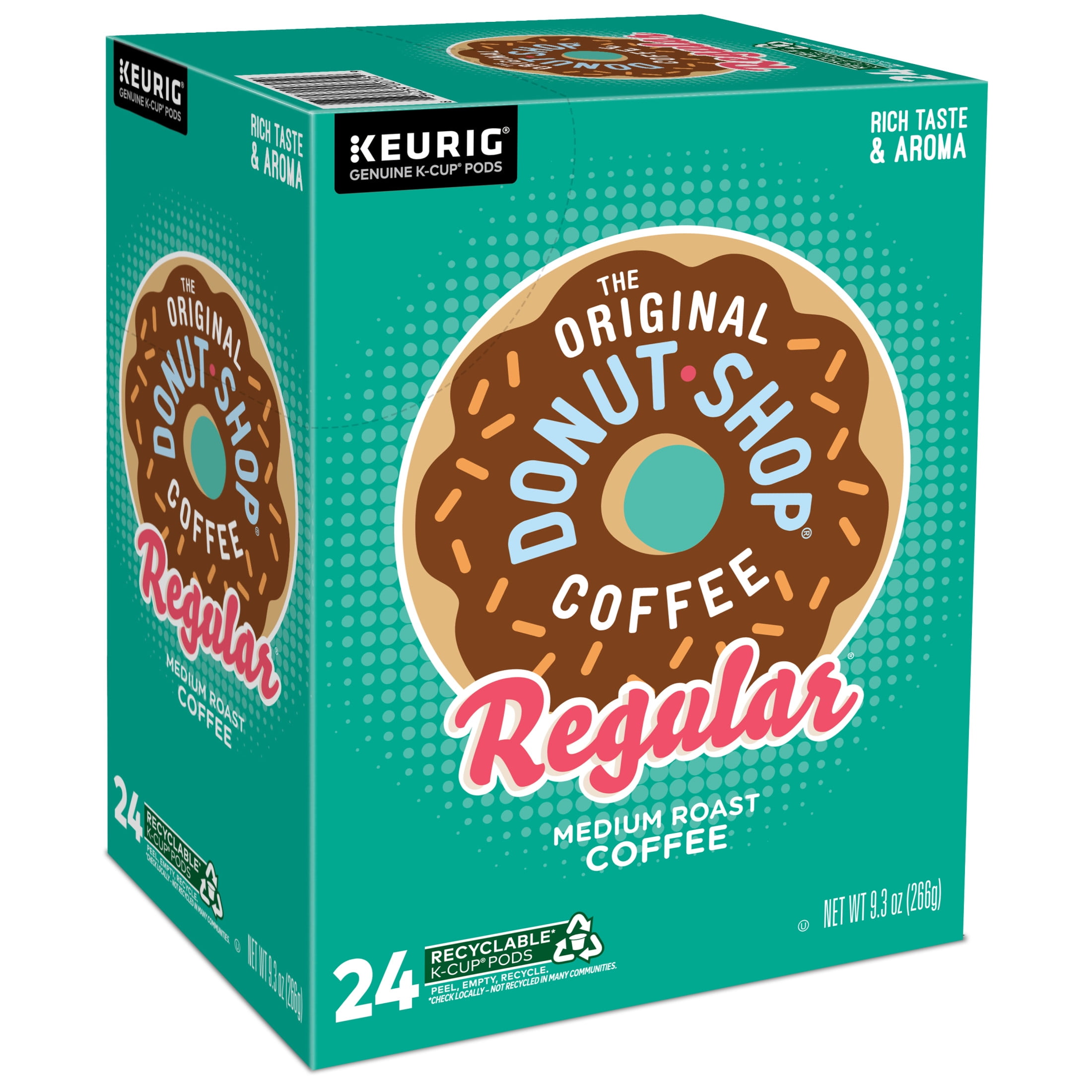 The Original Donut Shop Medium Roast Coffee K-Cup Pods (Regular, 96 Count) kbssc