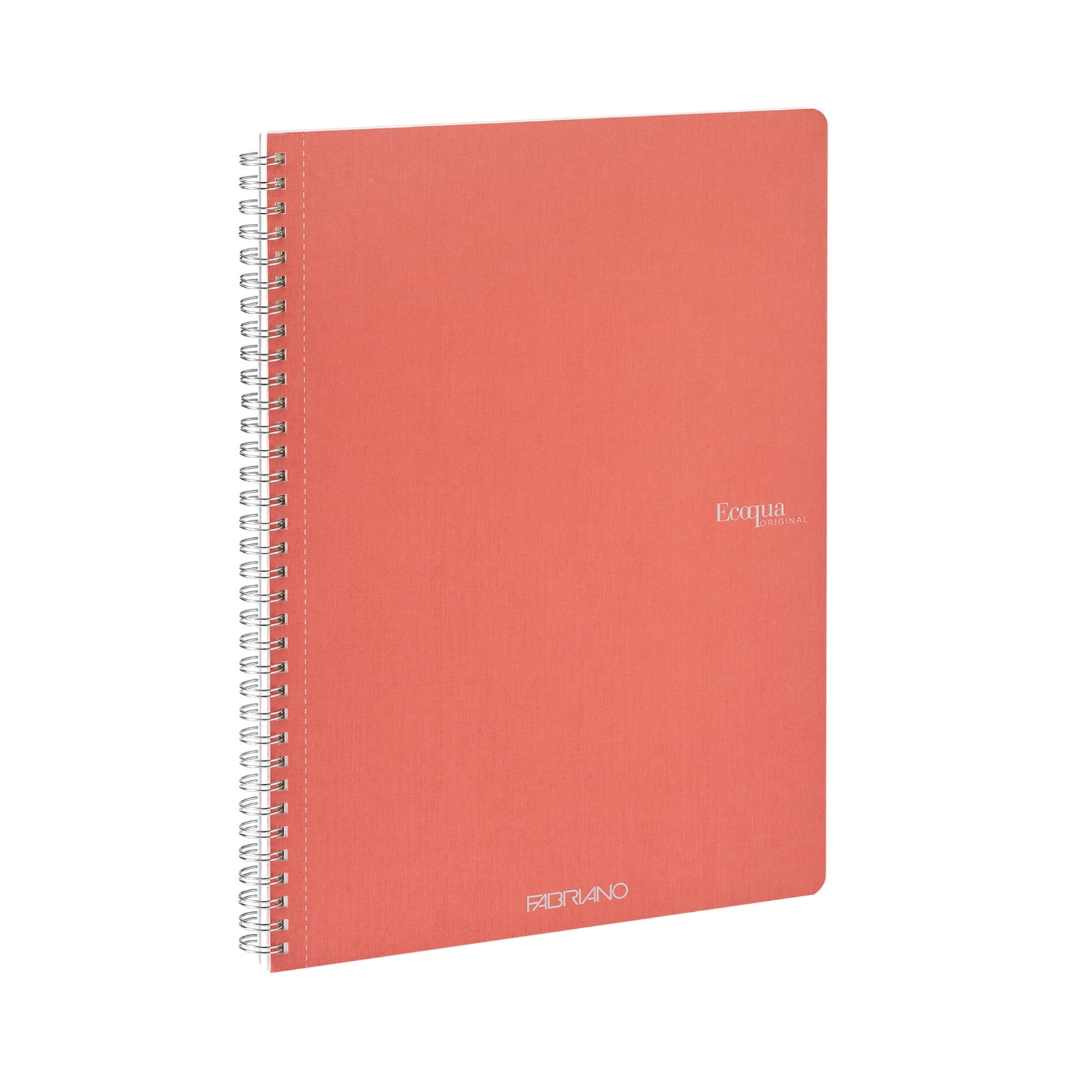 Fabriano EcoQua Original Spiral-Bound Notebook (Flamingo, 8.3 in x 11.7 in, 70 Sheets) z6zjw