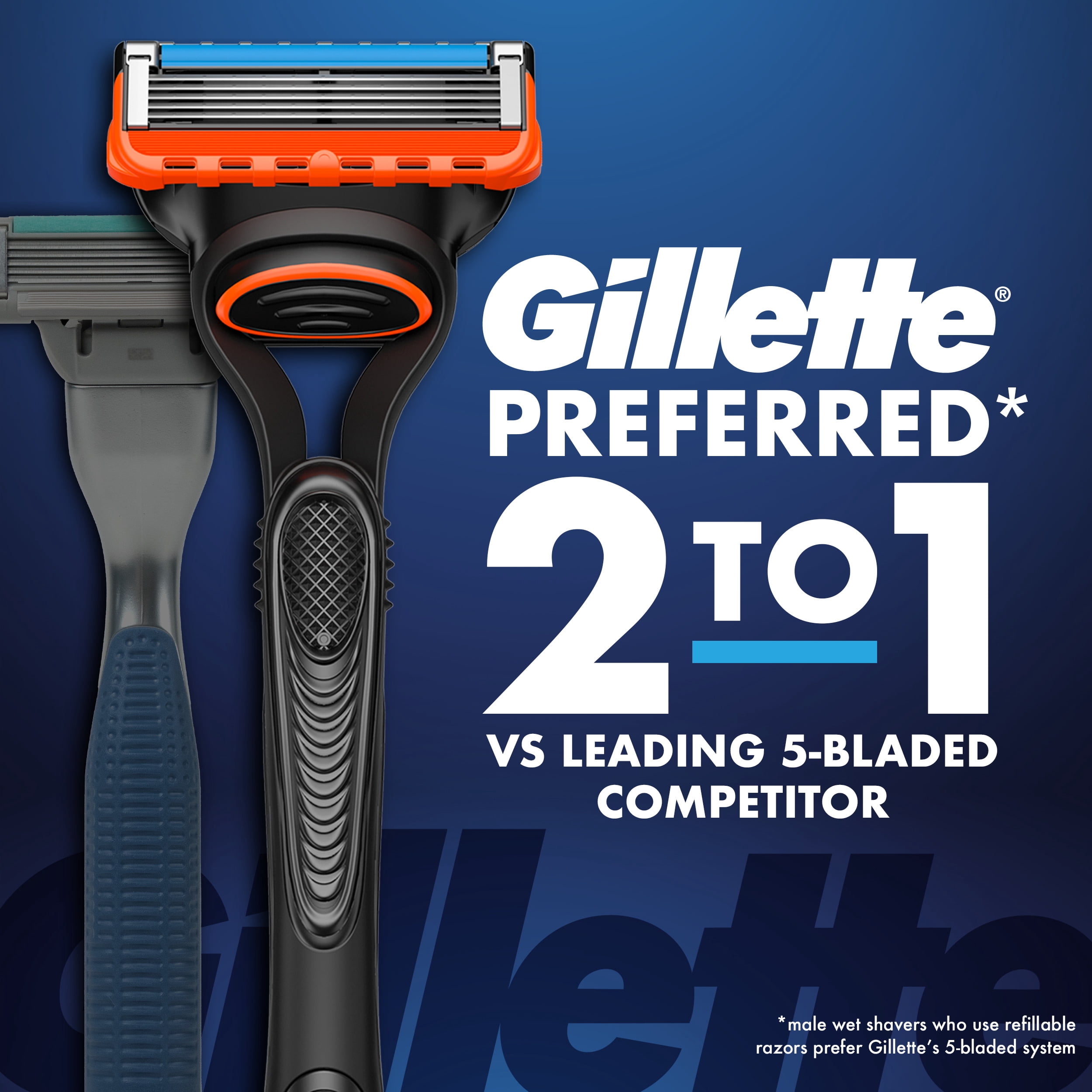 Gillette Fusion5 Men's Manual Razor Blade Refills (12 Count) jwika
