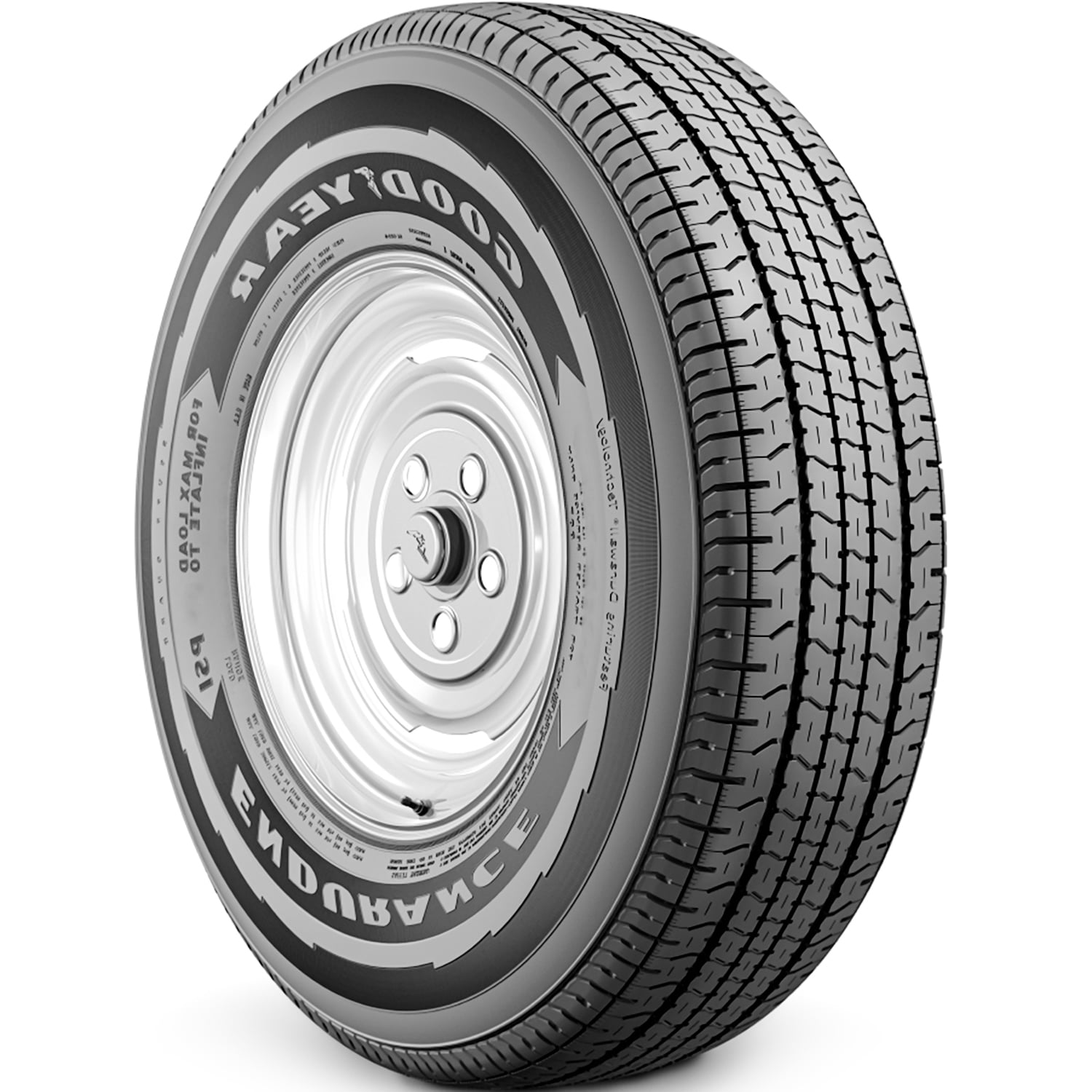 Goodyear Endurance ST235/80R16 Trailer Tires (All-Season, 10-Ply, Load Range E, 4-Pack) jurgc