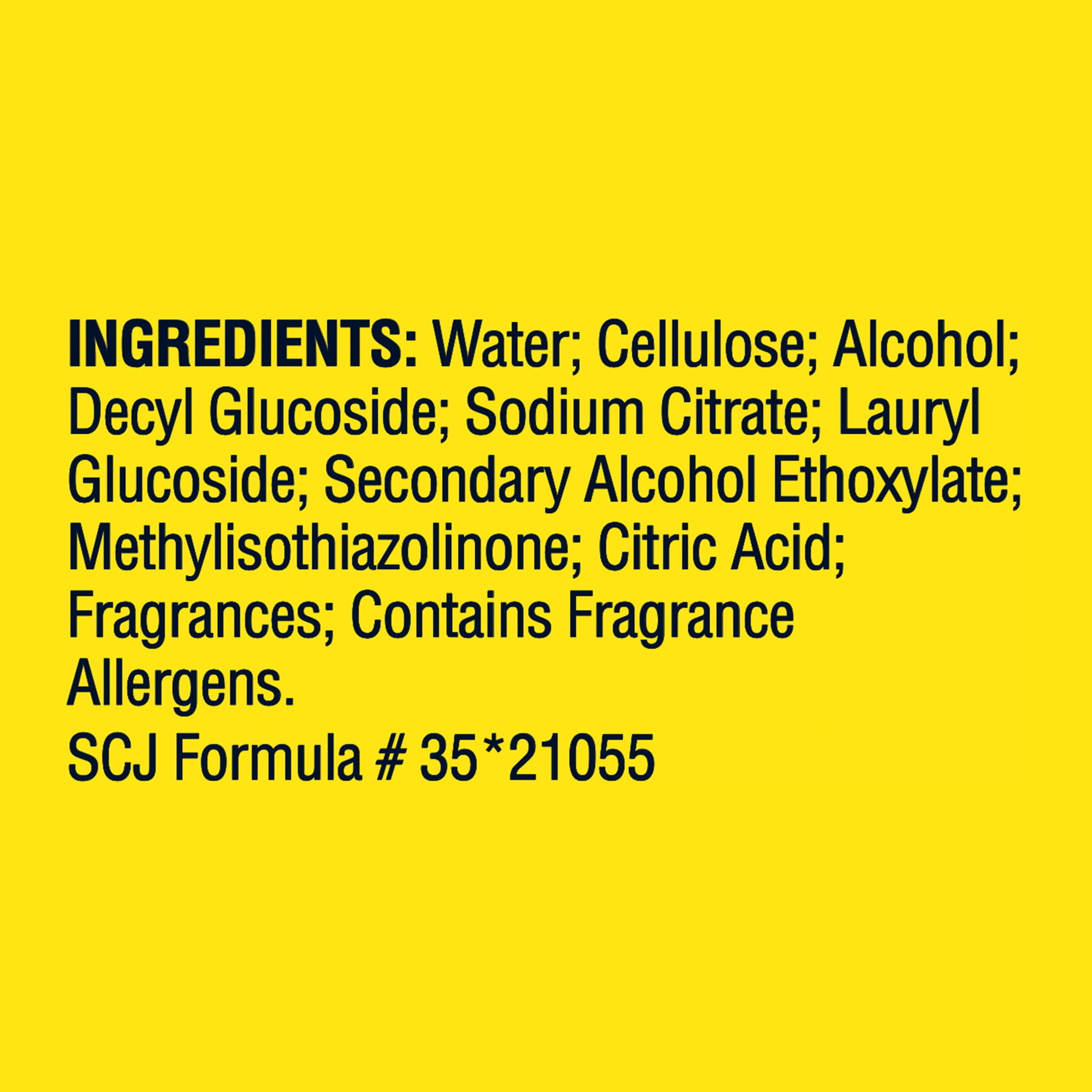 Pledge Multisurface Cleaning Wipes, pH Balanced, Fresh Citrus (25 Count) 40hdo