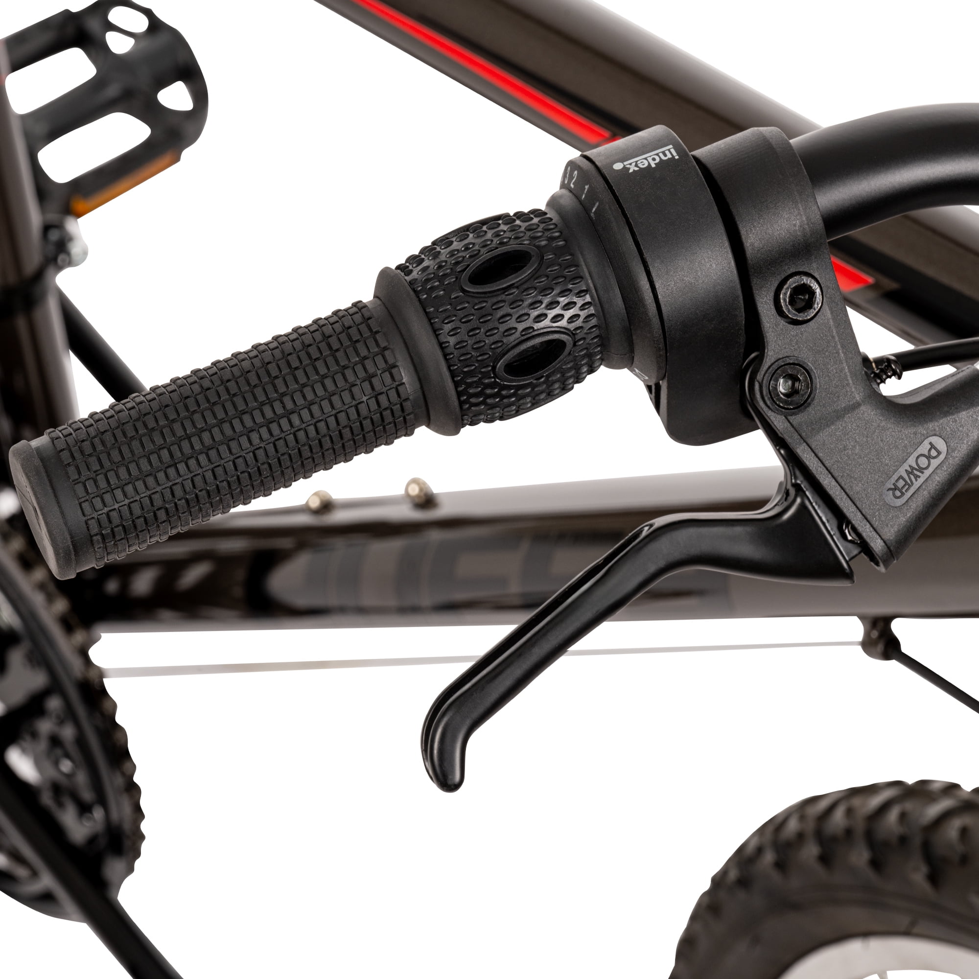 Huffy North Peak Mountain Bike, 15-Speed All-Terrain Bicycle (Charcoal Gray, 26 in) 0okqf