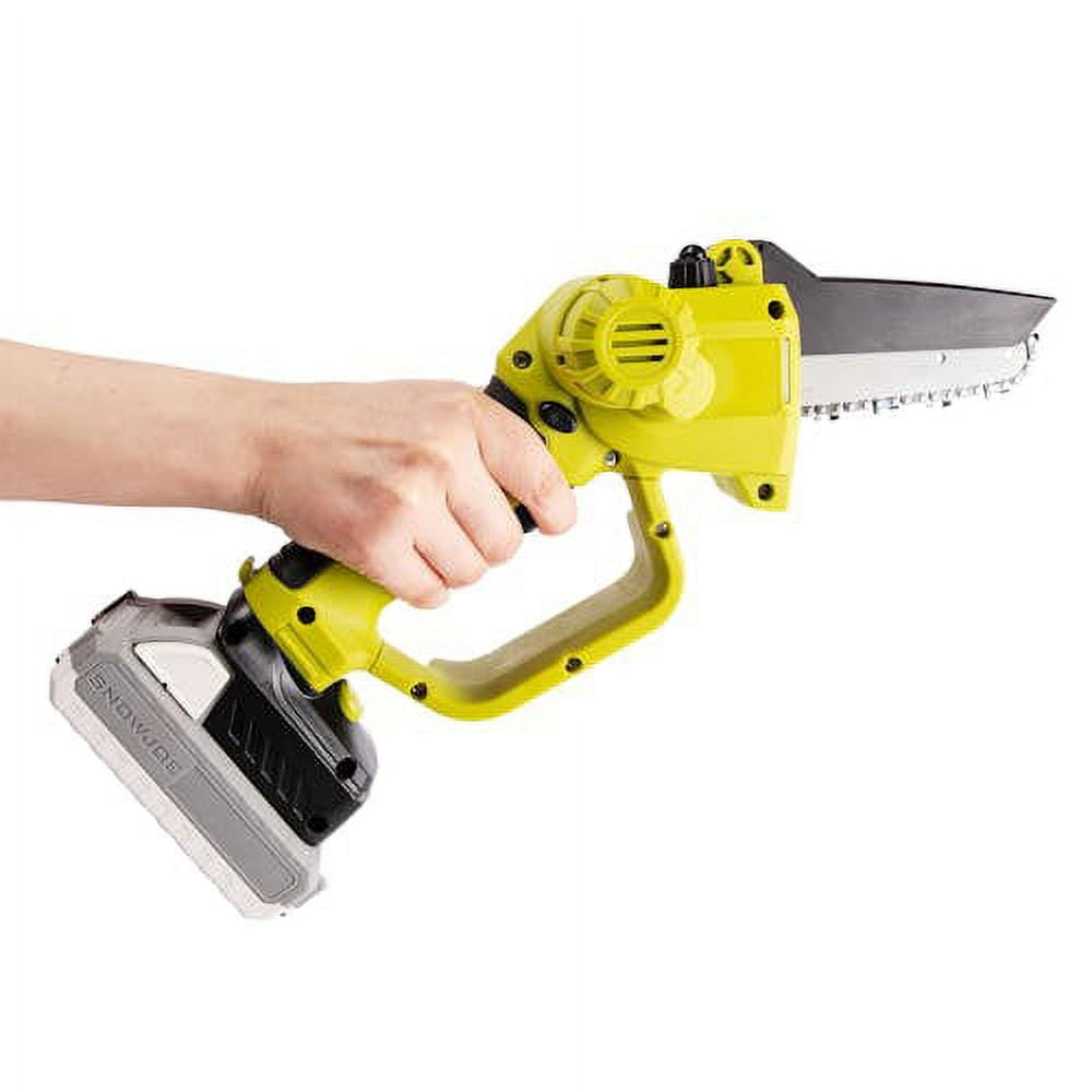 Sun Joe iON+ 24V Cordless Extendable Pole Saw (Black, 12 ft Reach) z7p9v