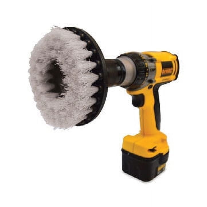 DEWALT Drill Brush Attachment for Cordless Power Drills (Gray, 5 in) xe0hn