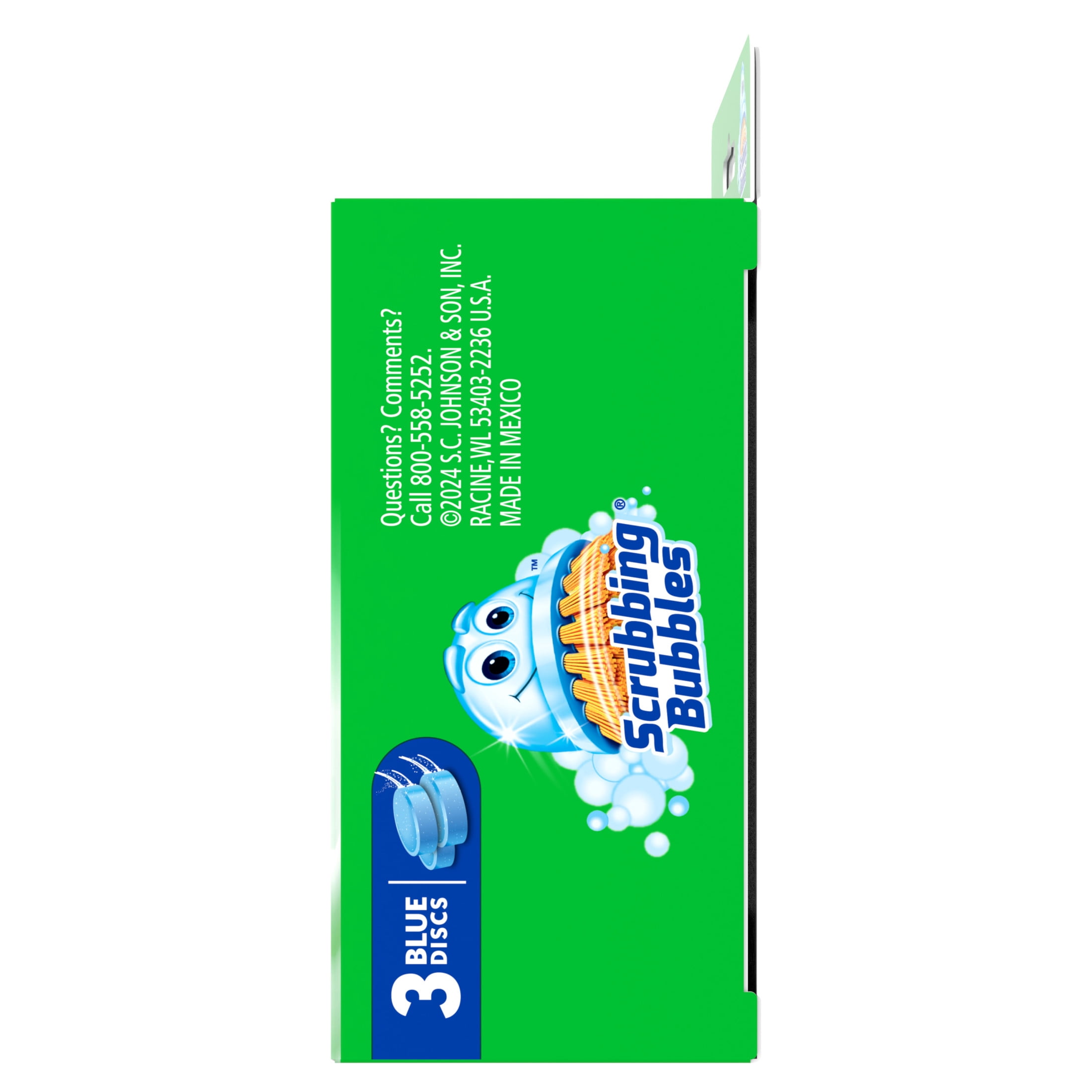 Scrubbing Bubbles Continuous Clean Toilet Drop-Ins, Stain-Fighting Tablets (6 Pack, 18 Count Total) tatf6