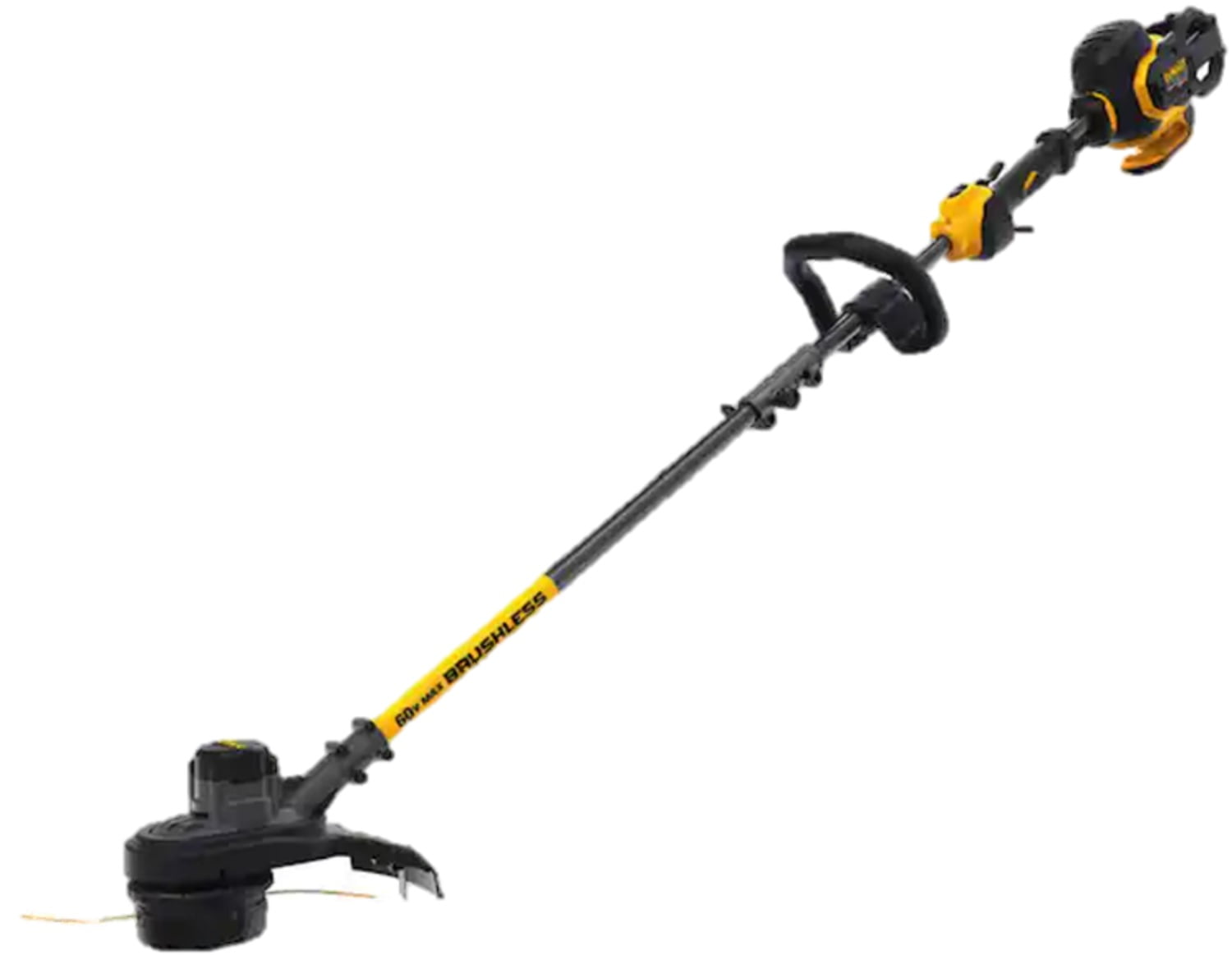 DEWALT 60V MAX FLEXVOLT Cordless String Trimmer, 15-Inch Cutting Swath, Bare Tool (DCST970B) 6bj85