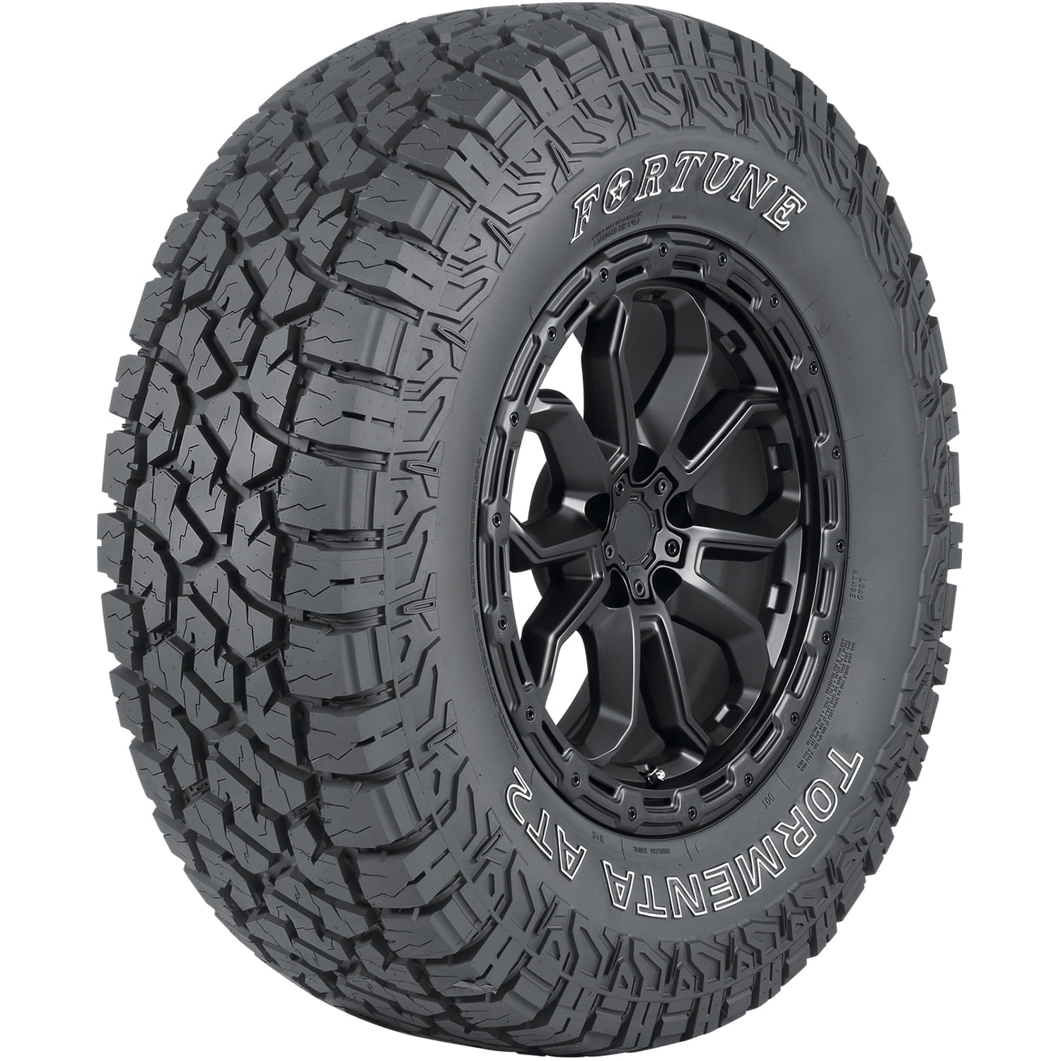 Fortune Tormenta A/T 2 All-Terrain Light Truck and SUV Tire (LT265/60R20, 10-Ply) vmqry