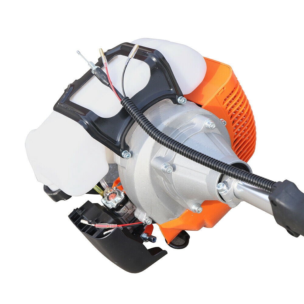 Wuzstar 52CC 2-Stroke Gas Powered Pole Saw, Long Reach Extension Tree Trimming Tool (Orange, 52CC) 7kz4g