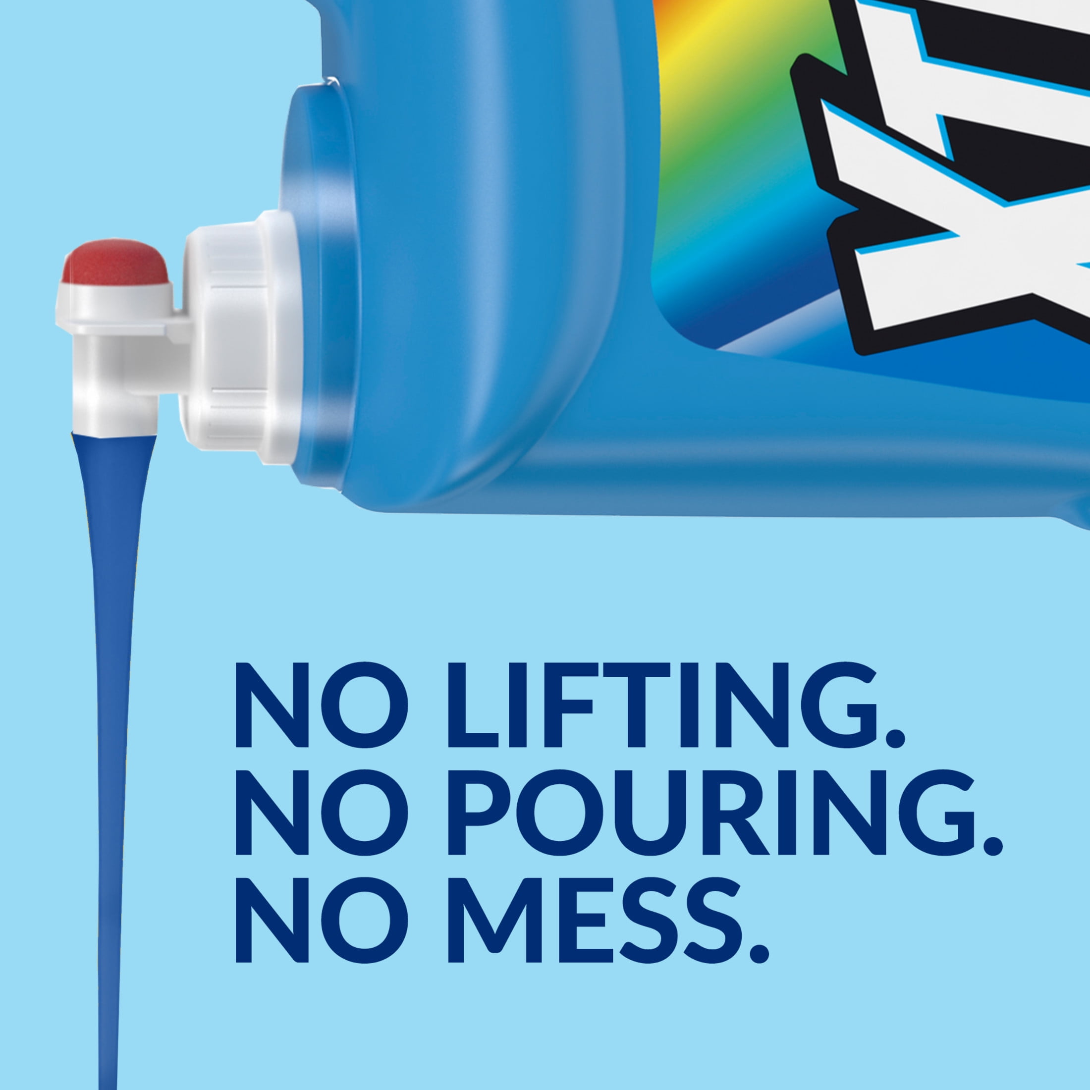 Xtra Plus OxiClean Liquid Laundry Detergent, Deep Cleaning Formula, Crystal Clean Scent (203.1 fl oz) mt61b