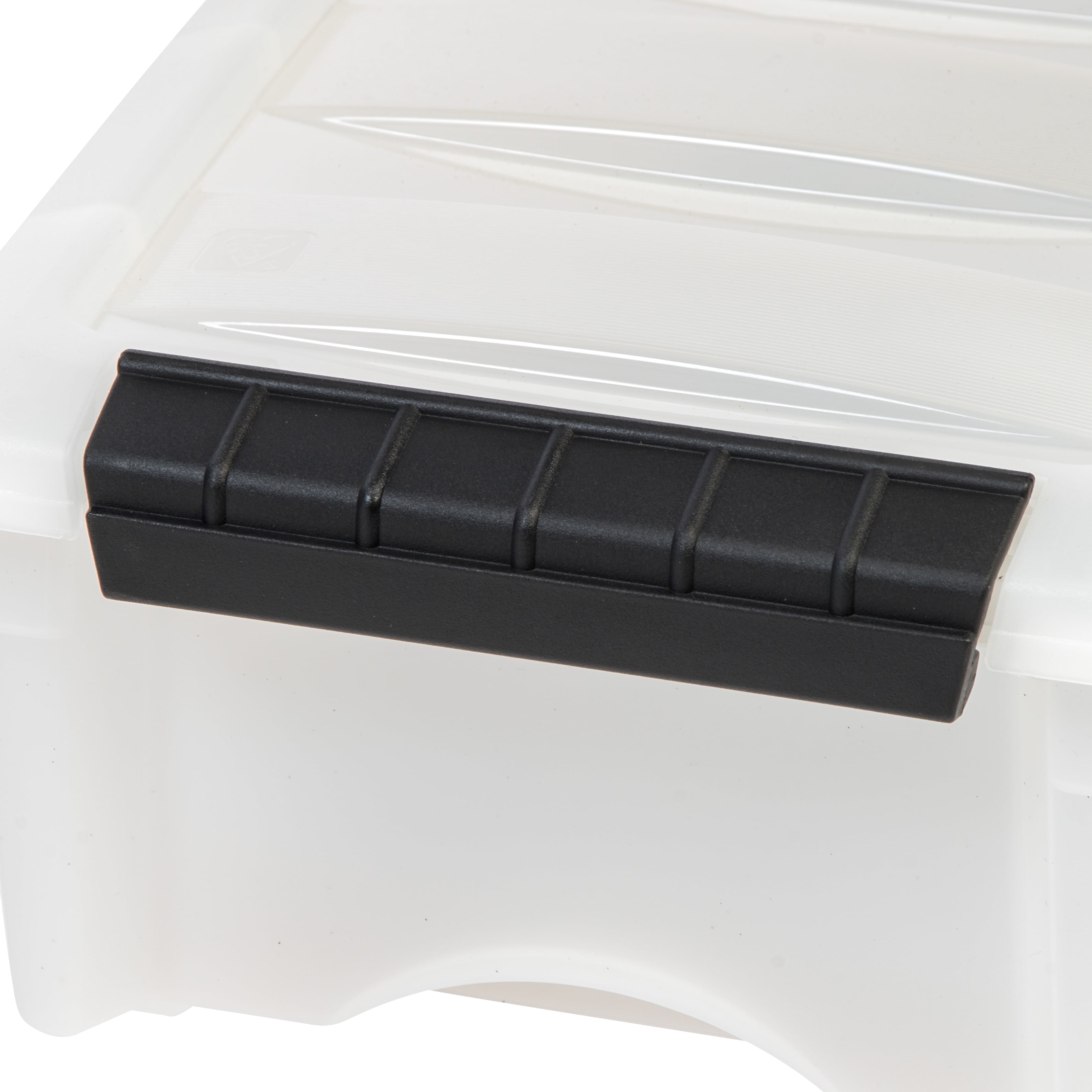 IRIS USA Stackable Plastic Storage Bins with Lids, Durable Organization Containers (Pearl, 6 qt, 10 Pack) m8l1l