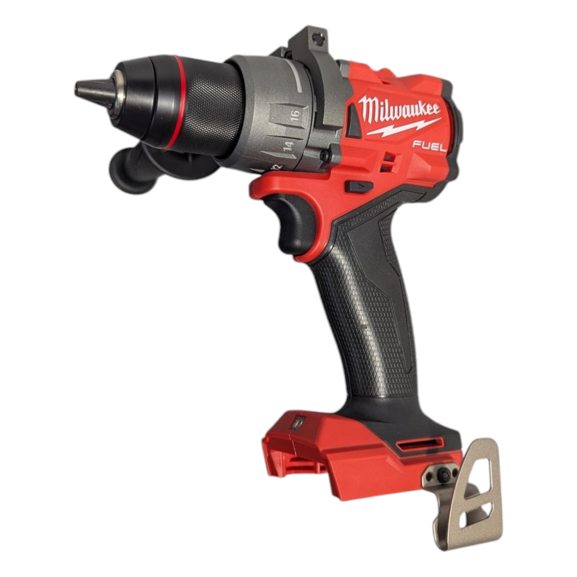 Milwaukee M18 FUEL 1/2 in Hammer Drill Driver, Brushless Cordless Power Tool (Bare Tool, 6.9 in) zgakp