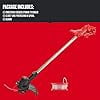 CRAFTSMAN Corded Electric String Trimmer and Edger, 12-Inch Cutting Path (CMEST900) u4mgl
