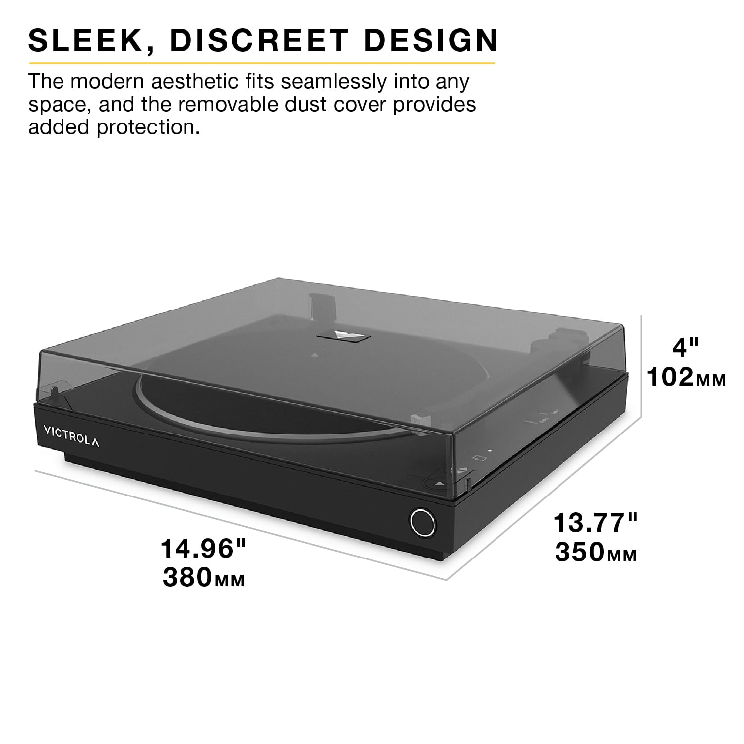 Victrola Automatic Turntable with Bluetooth Streaming and Repeat Function (Green) rj9y3