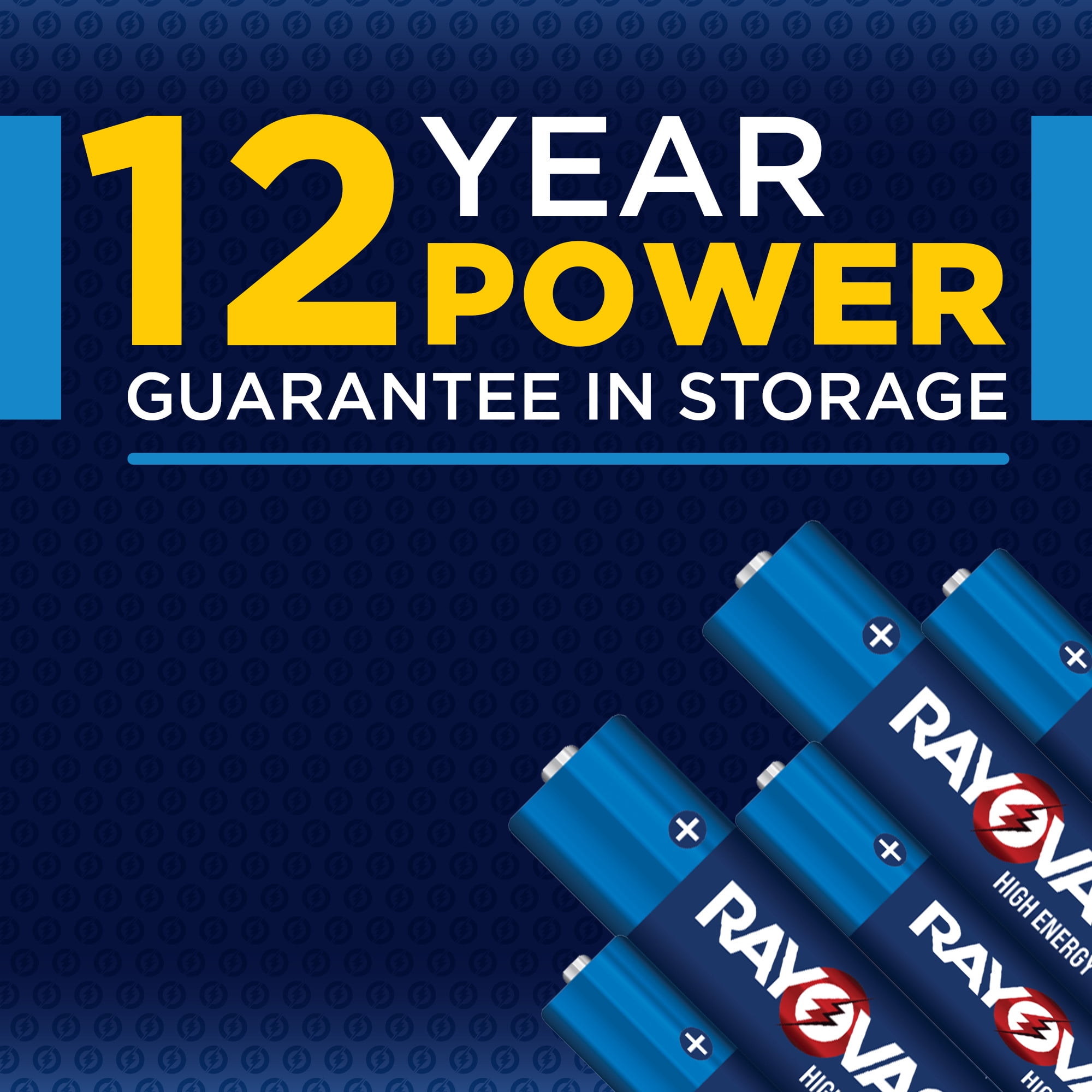 Rayovac High Energy AAA Alkaline Batteries (Long-Lasting Power) (16 Pack) etjd8
