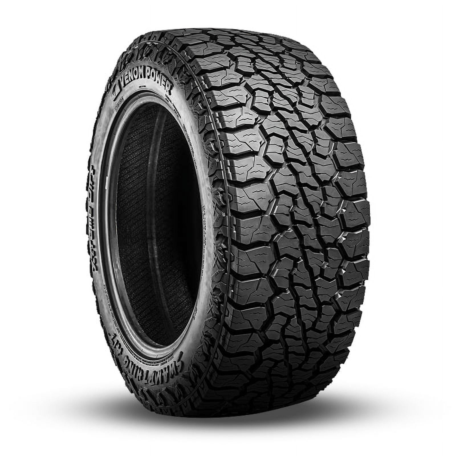Venom Power Swamp Thing A/T All-Terrain Tire (37x12.5x18, 12 PLY) 4crus
