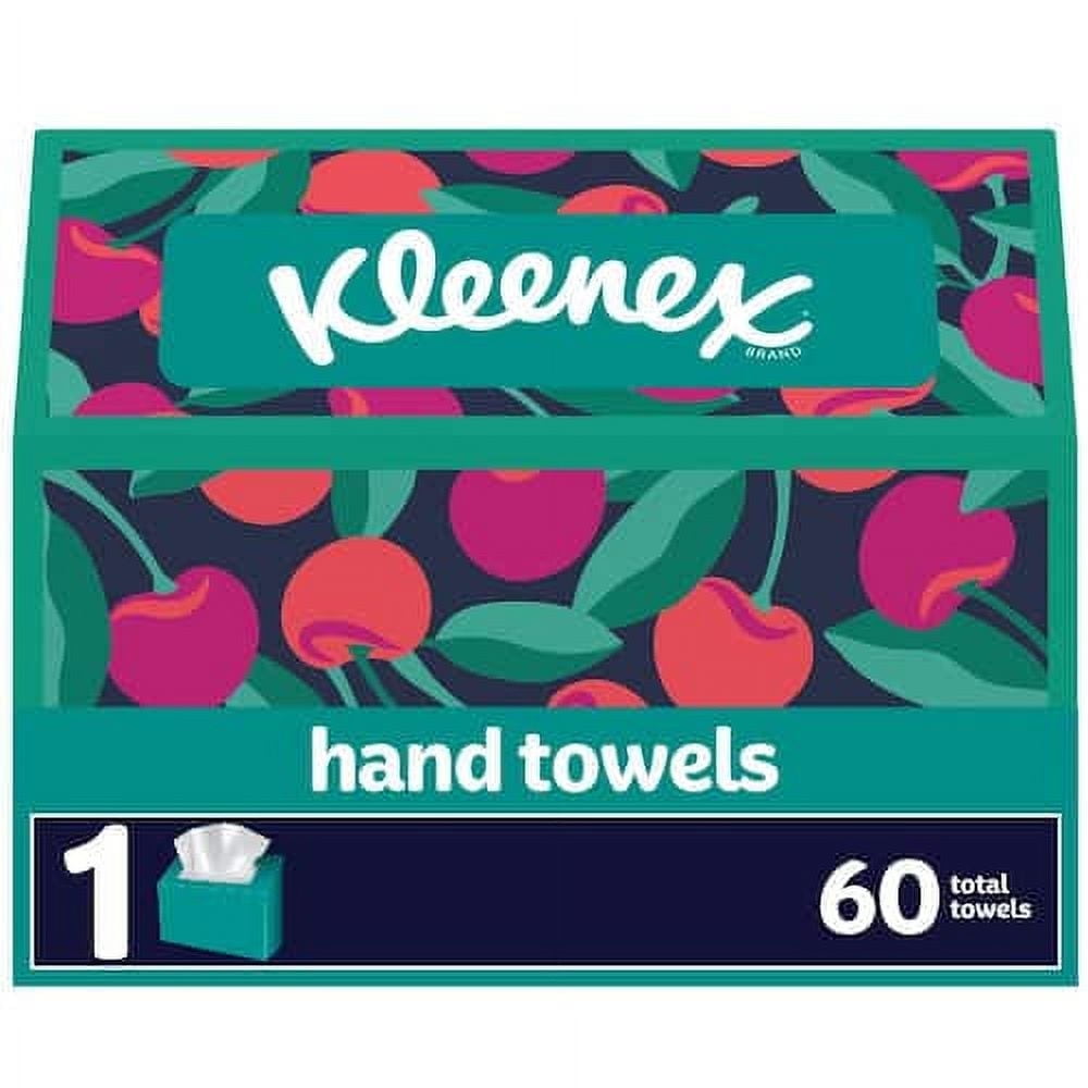 Kleenex Disposable Hand Towels, Ultra-Soft Absorbent Bathroom Paper Towels (Grey, 60 Count) on8cs