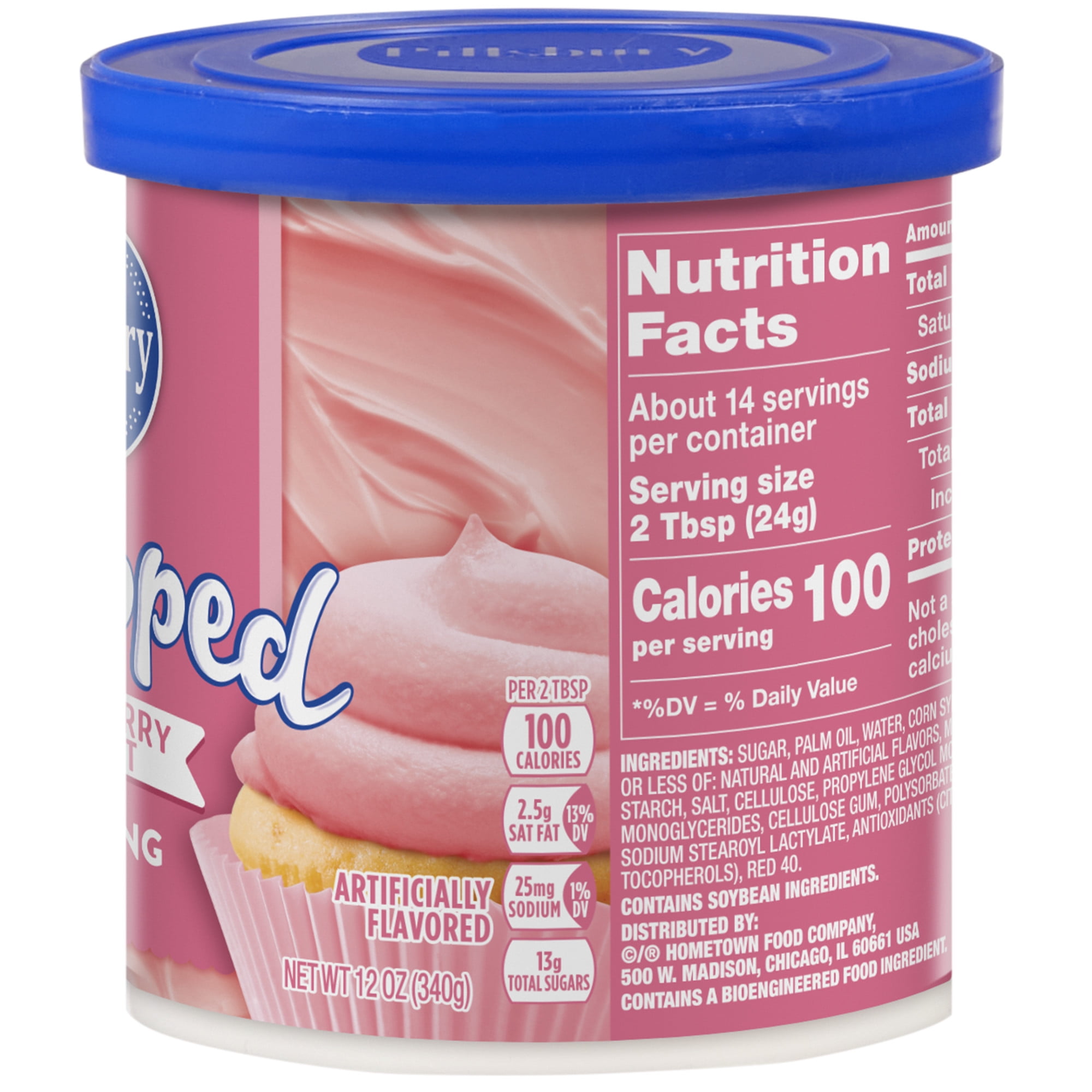Pillsbury Whipped Strawberry Delight Frosting (Pink, 12 oz) 1g0xc