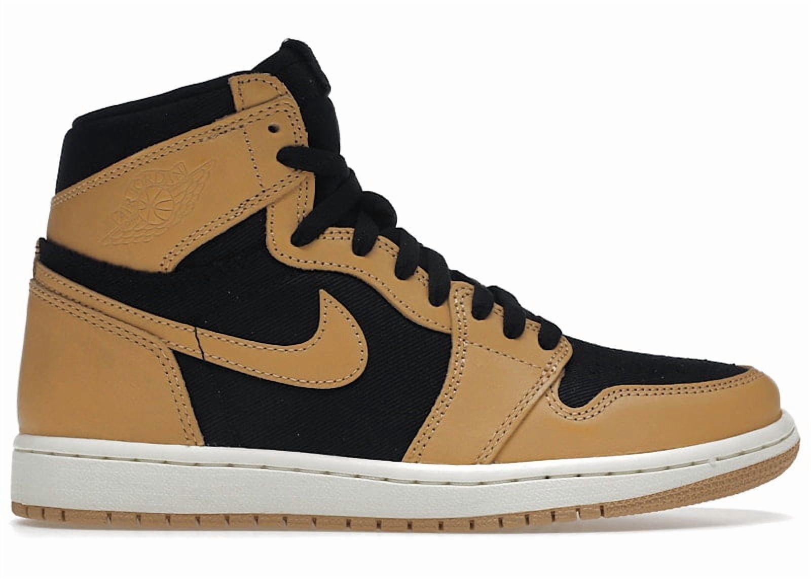 Jordan 1 Retro High OG Heirloom Basketball Shoes (Vachetta Tan/Black, 11.5) q39r7