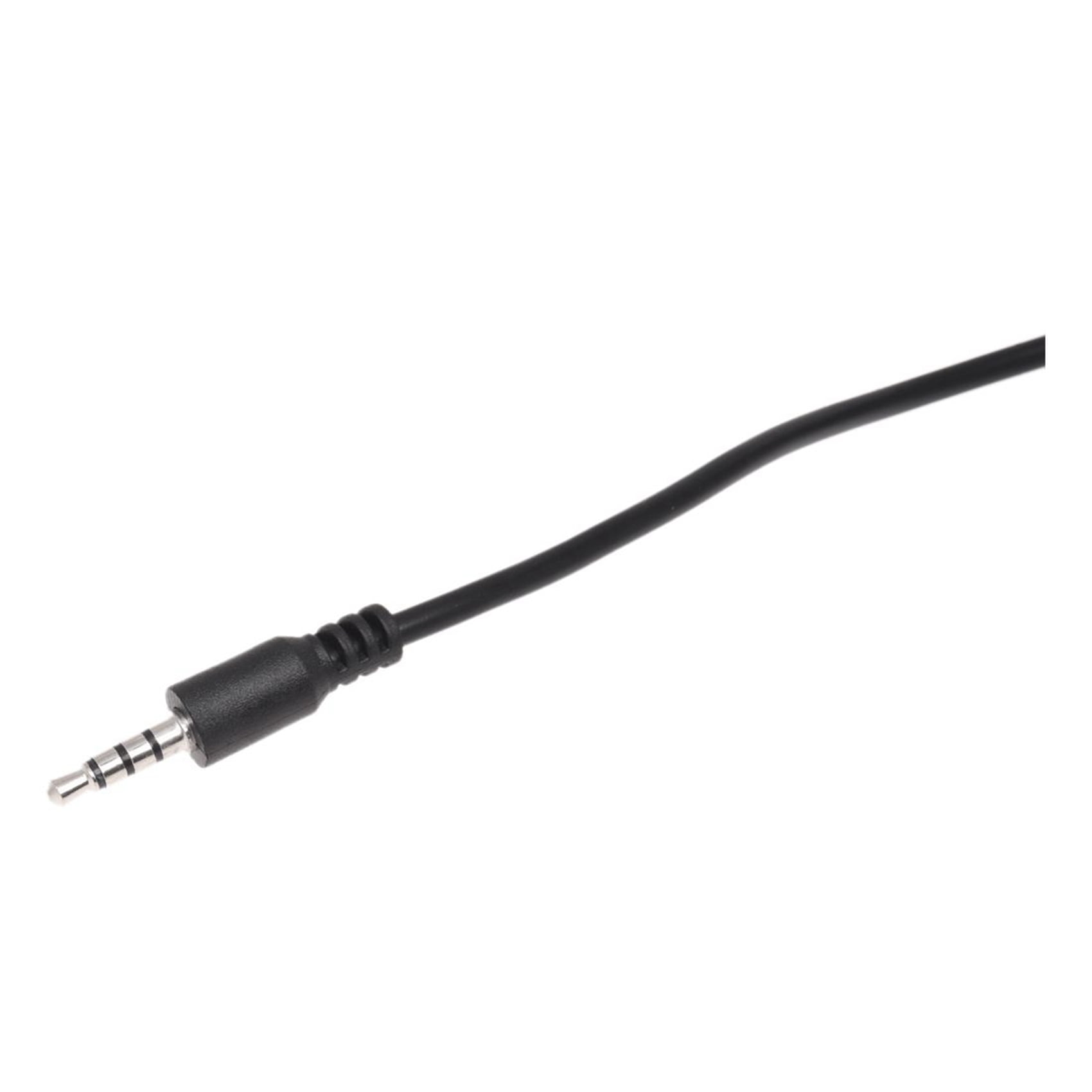 Growment 3.5mm AUX Audio to USB 2.0 Male Adapter Cable for Car MP3 Player (Black, 2 Pack) e8ers