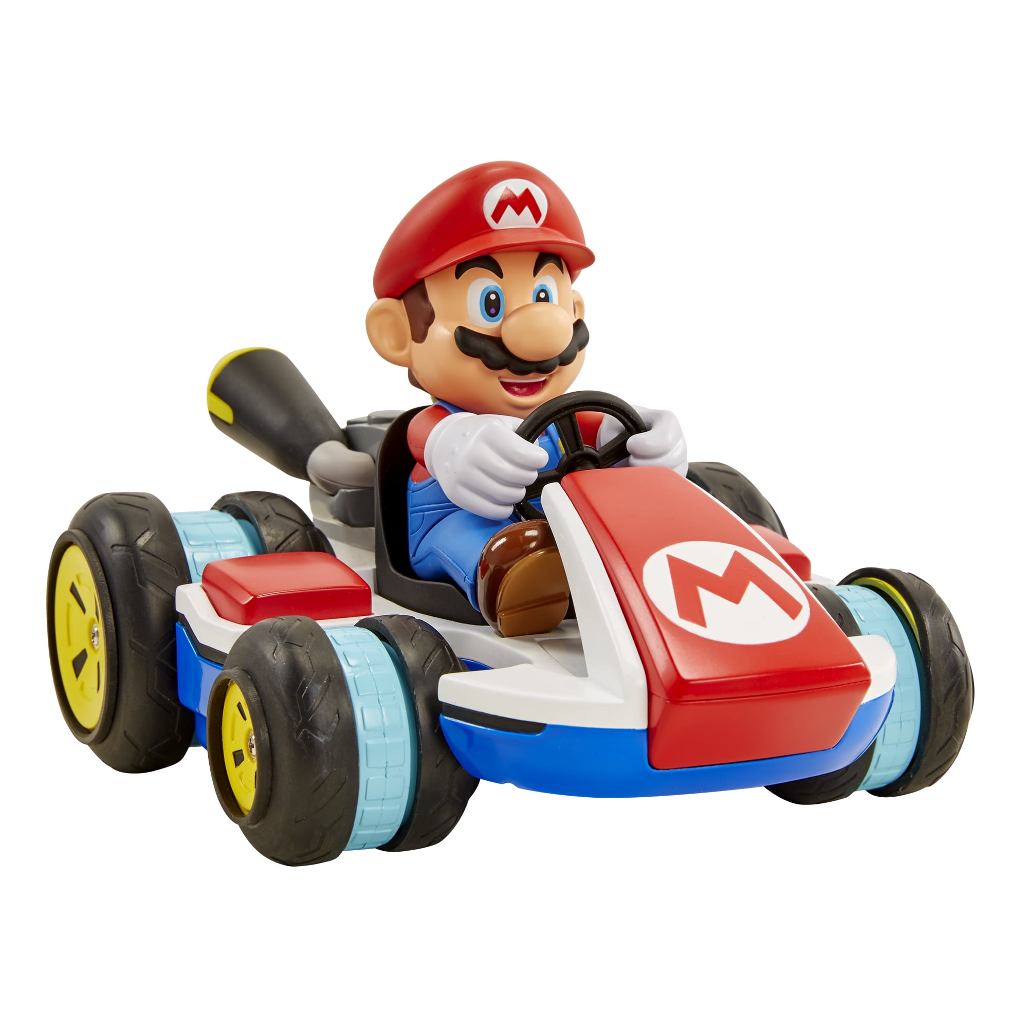 Nintendo Super Mario Radio Control Kart Anti-Gravity RC Vehicle (Red, 100 ft Range) 3kjx4