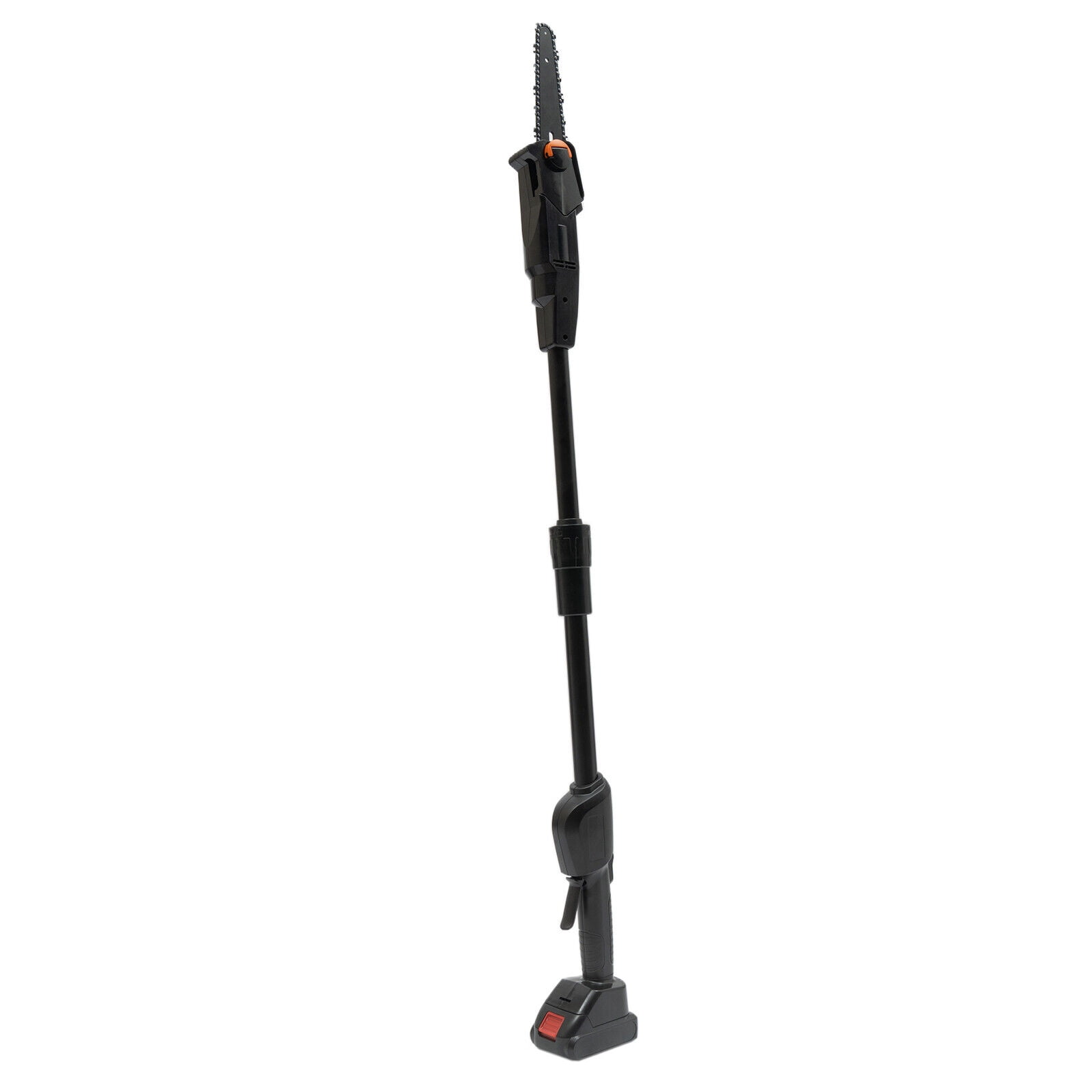 Generic Cordless Electric Pole Chainsaw Extendable Tree Pruner (Black, 4.1 ft) r04ei