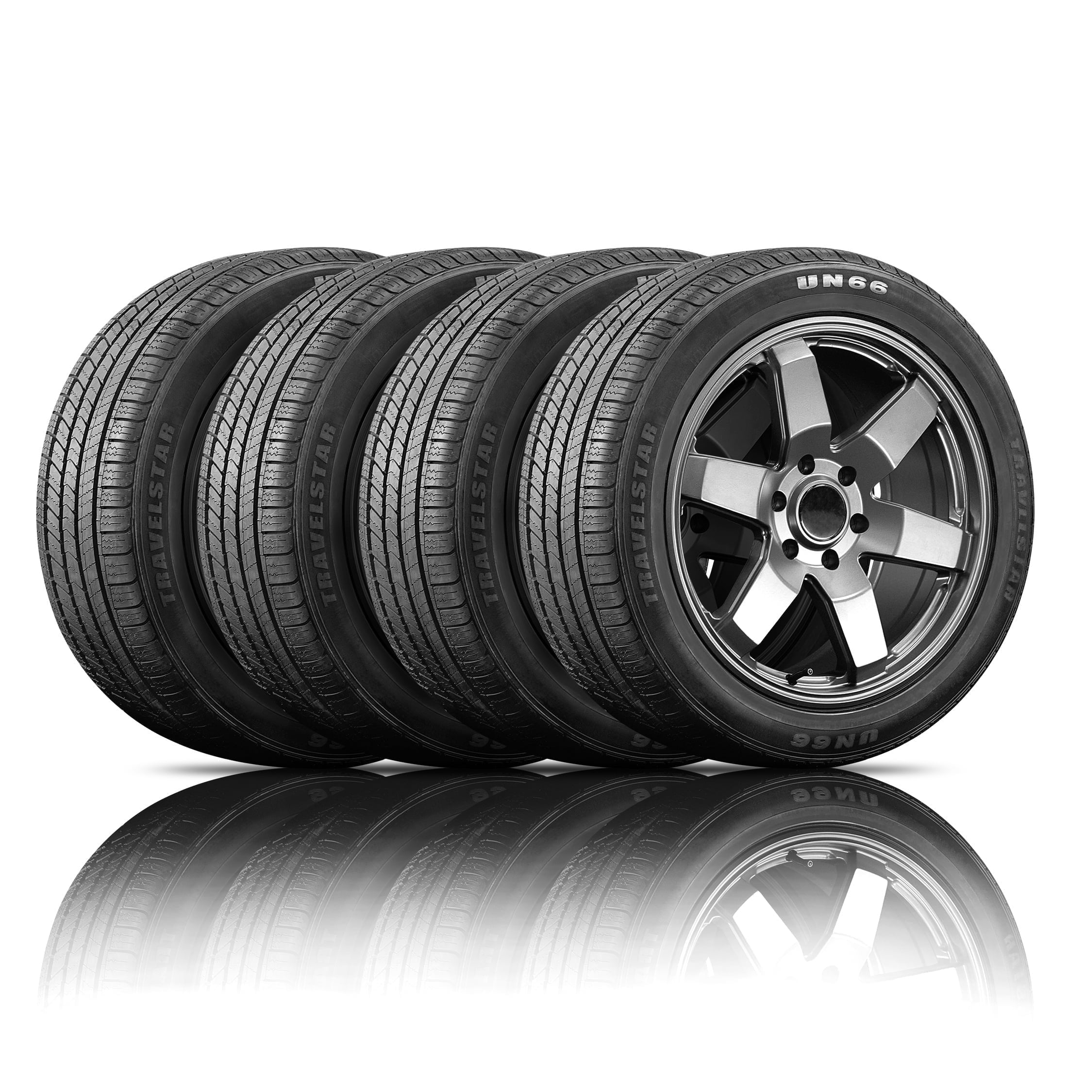 Travelstar UN66 All-Season Tires 225/55R18 98V Performance Crossover Set (4 Pack) r0sqy