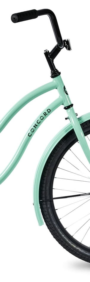 Concord Pacifica Cruiser Bicycle (Sea Green, 24 in) 775tn