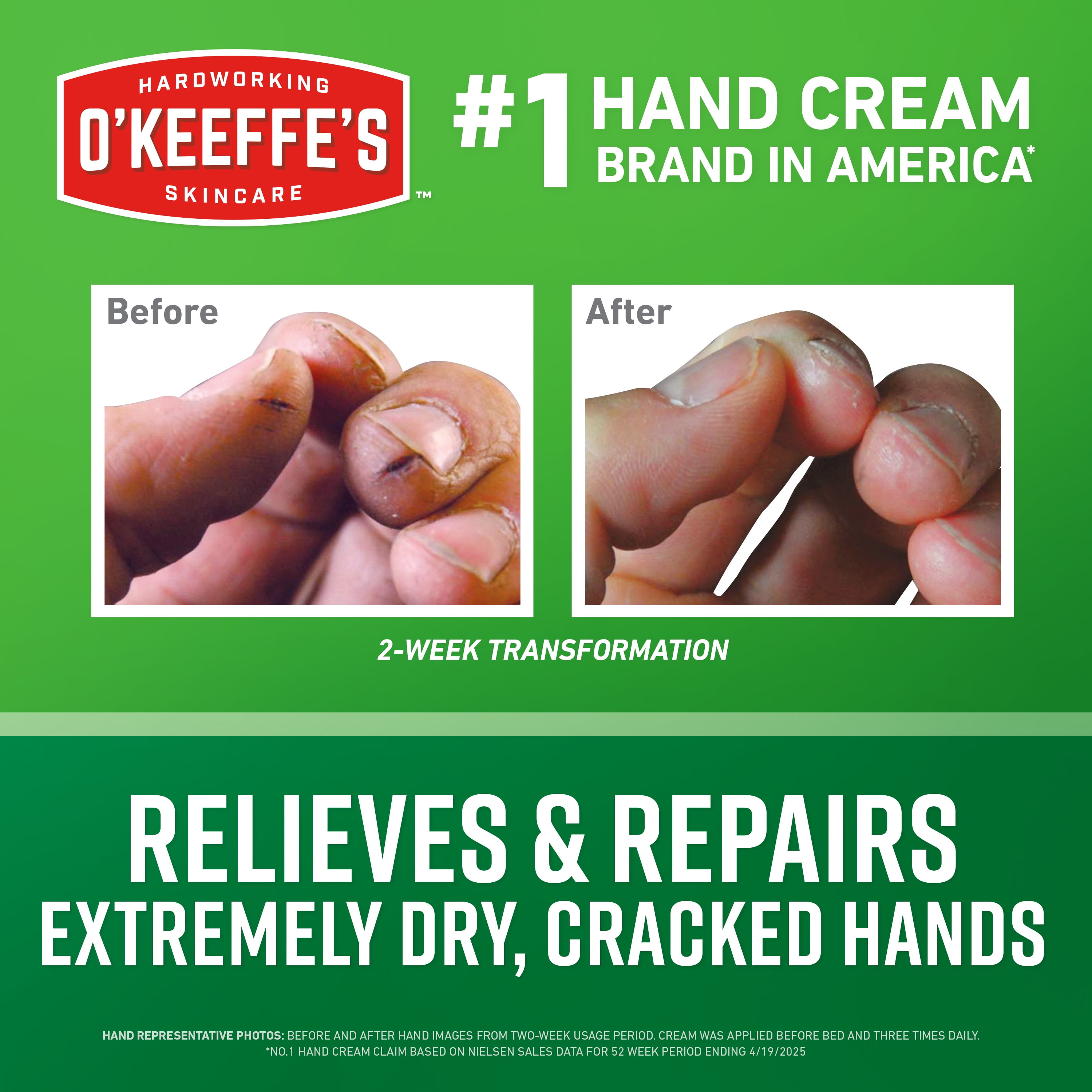 O'Keeffe's Working Hands Hand Cream (Unscented, 5.4 oz) 1898u