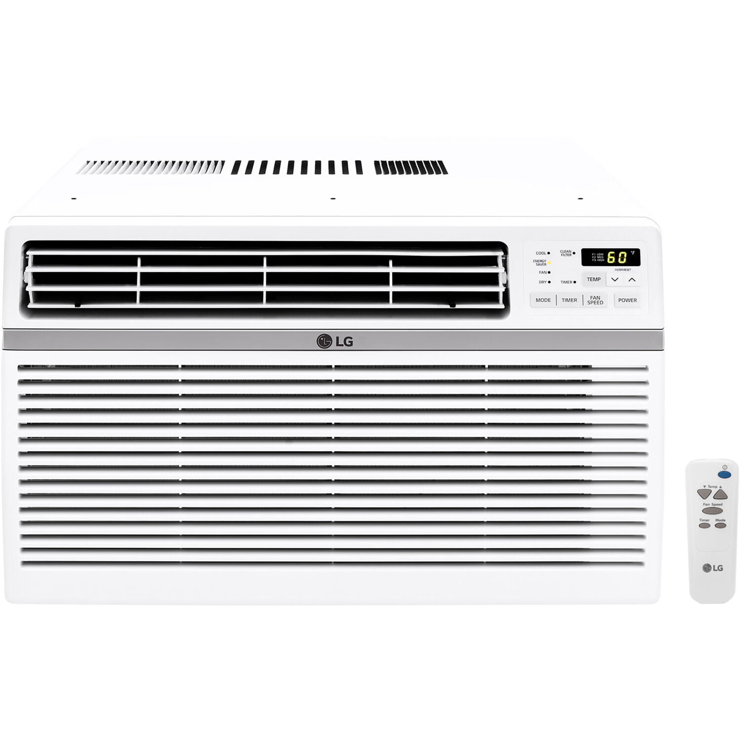 LG 18,000 BTU Window Air Conditioner with Remote Control (White, 1000 sq ft) r8k9w