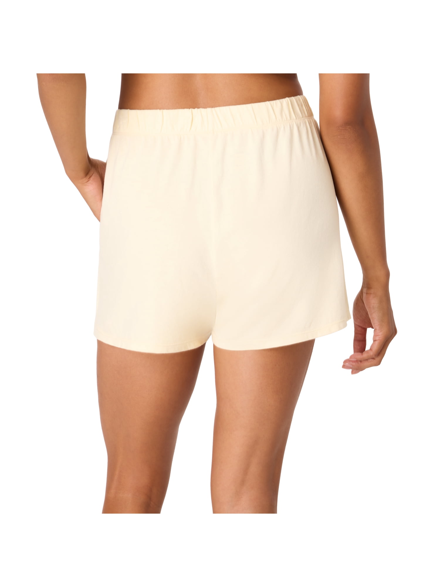 Hanes Originals Women's SuperSoft Jersey Sleep Shorts (Yellow, S-2X) 1f24o