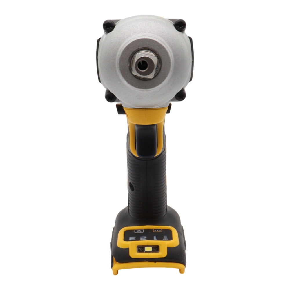 DEWALT DCF921P2 20V Cordless 1/2 in Impact Wrench Kit (Yellow, 2 Batteries and Charger) loru8