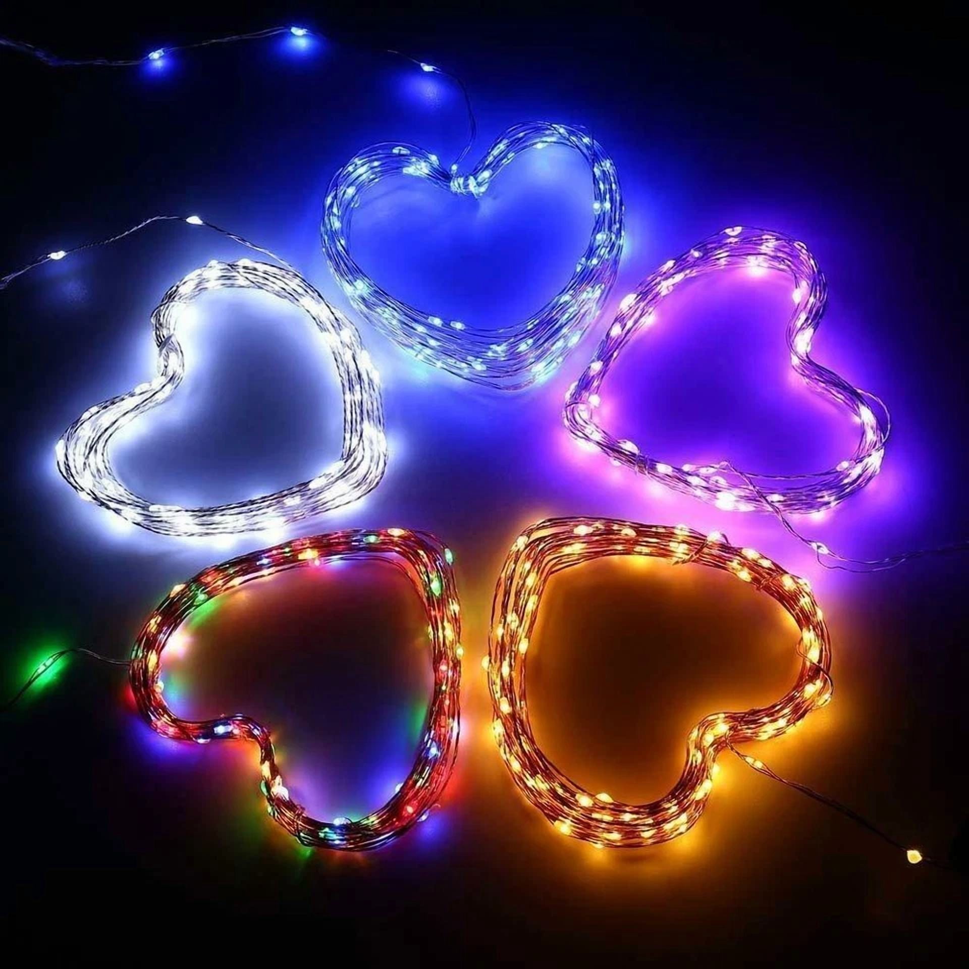 YANI LED Fairy String Lights, Warm White Decorative Lighting with Timer (6 ft) kclkg