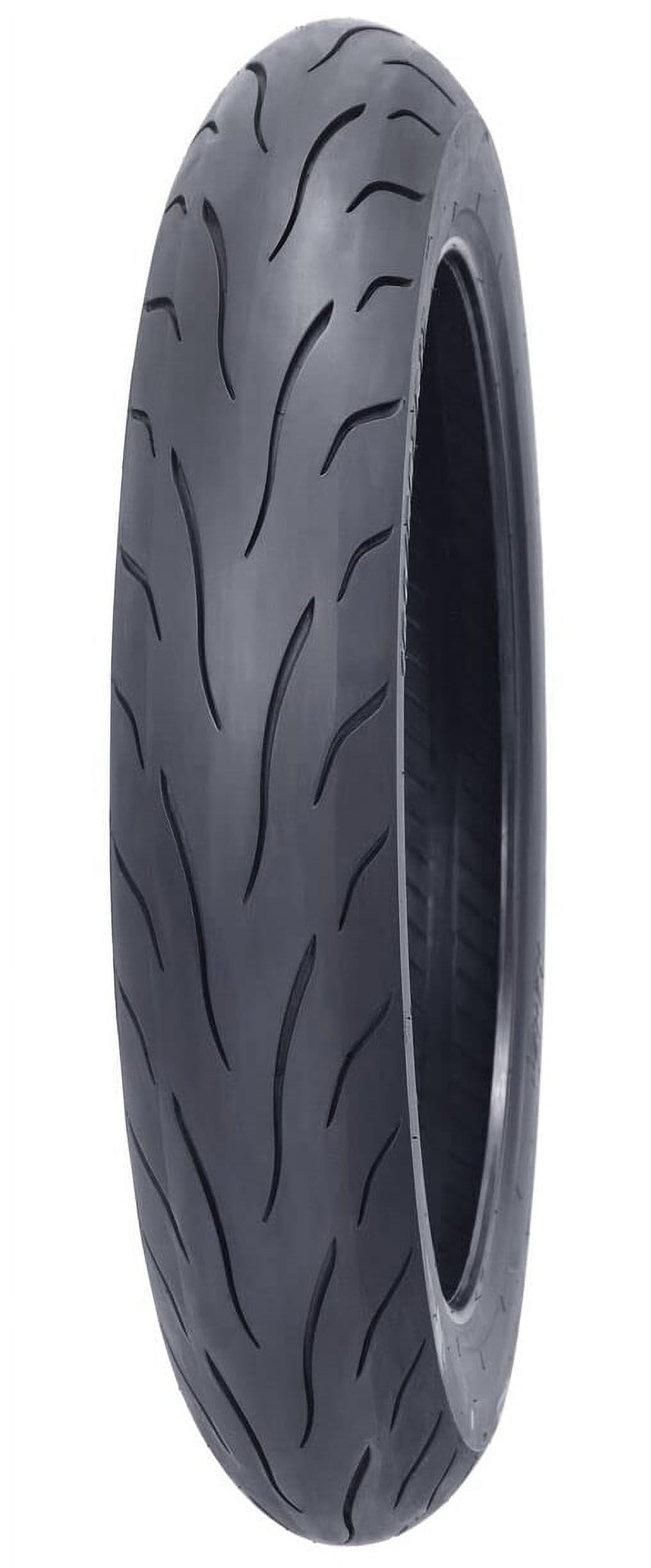 Kenda KM1 Front Tire (Black, 120/70ZR-17) 2dr4n
