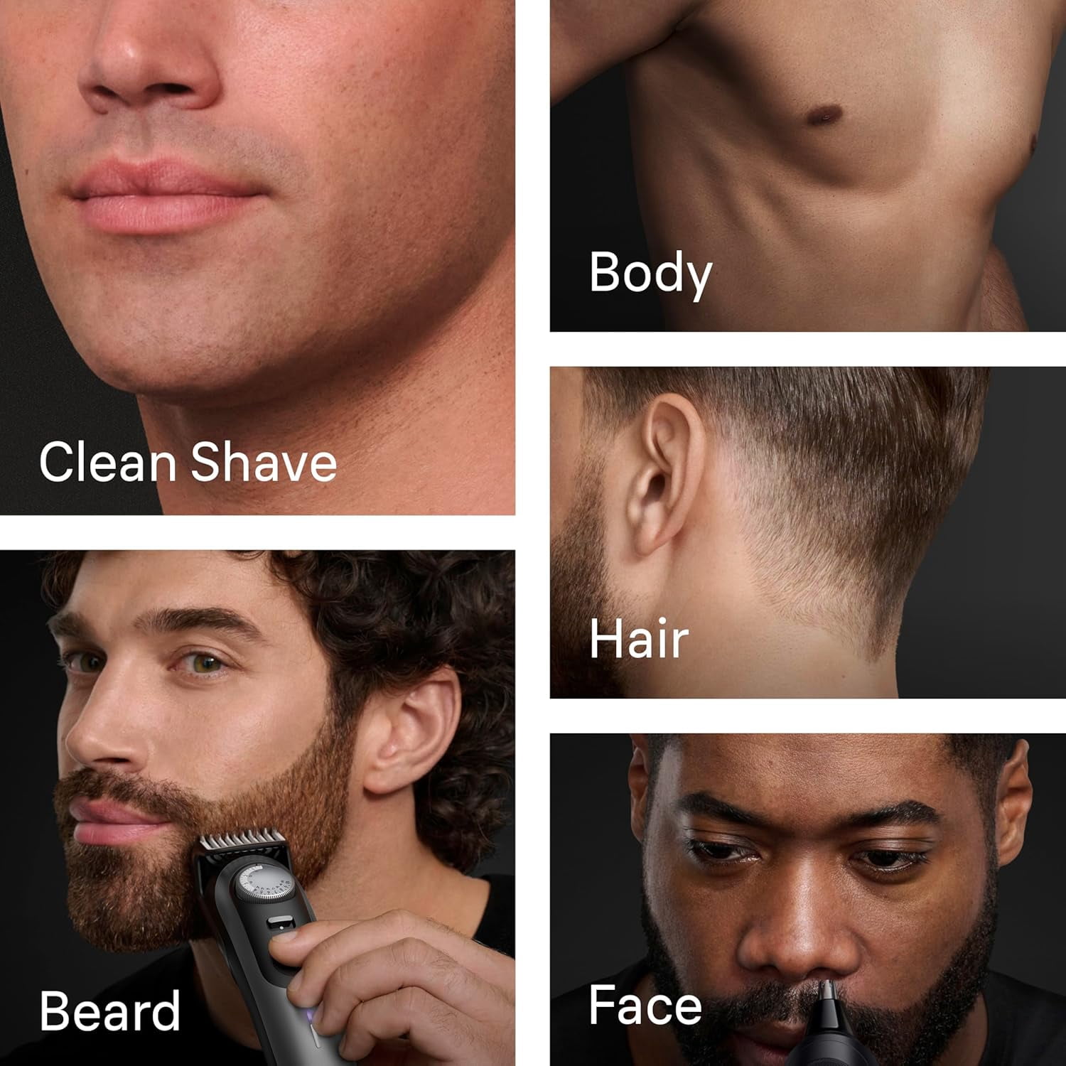 Braun Series 9 PRO All-in-One Beard and Body Grooming Kit, Cordless Electric Trimmer and Shaver for Face and Hair (Brown, 1 Kit) tqtdh
