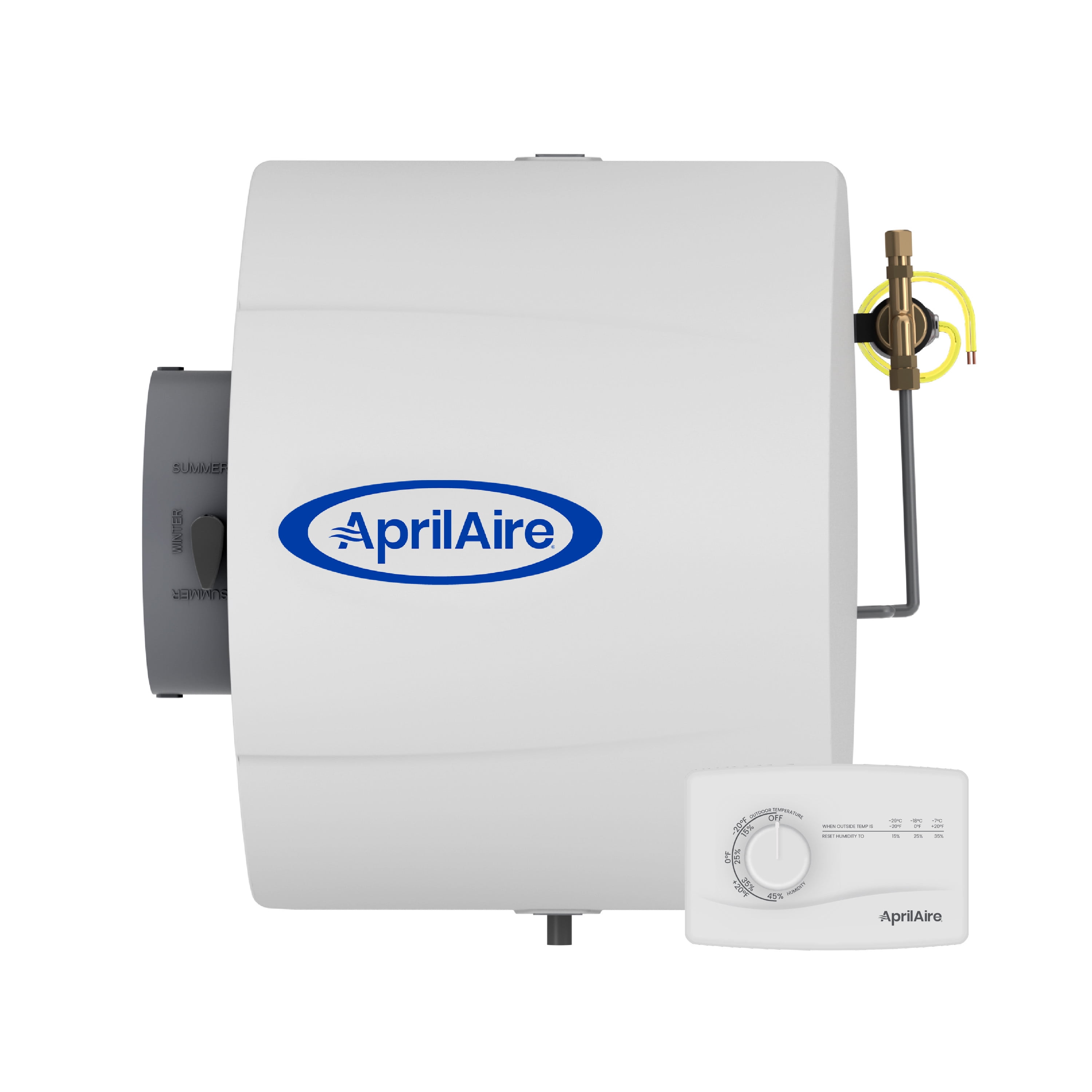 AprilAire 600M Whole-House Furnace Humidifier (Grey, 17 Gallons Per Day) yyoz6